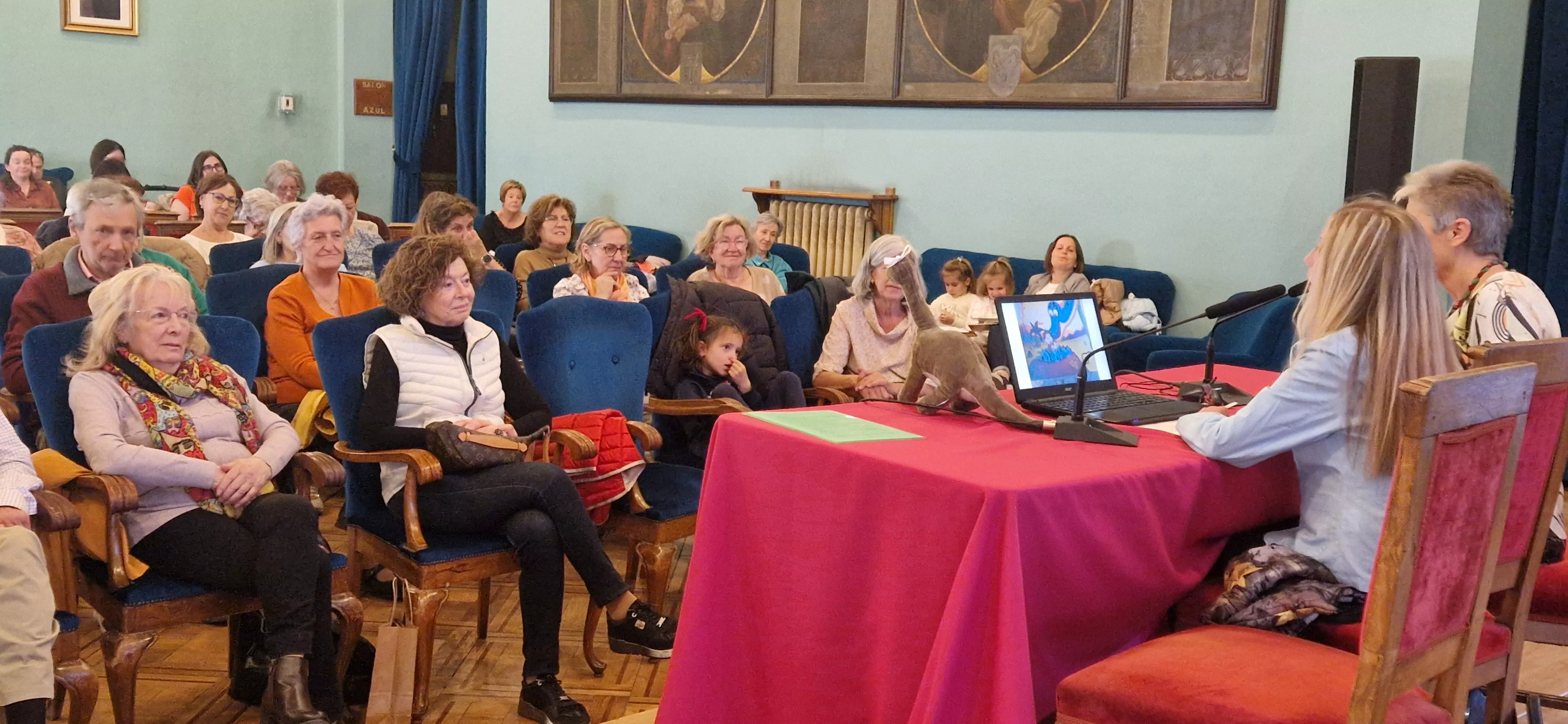 Presentación del libro de Diana Gómez. Foto Myriam Martínez