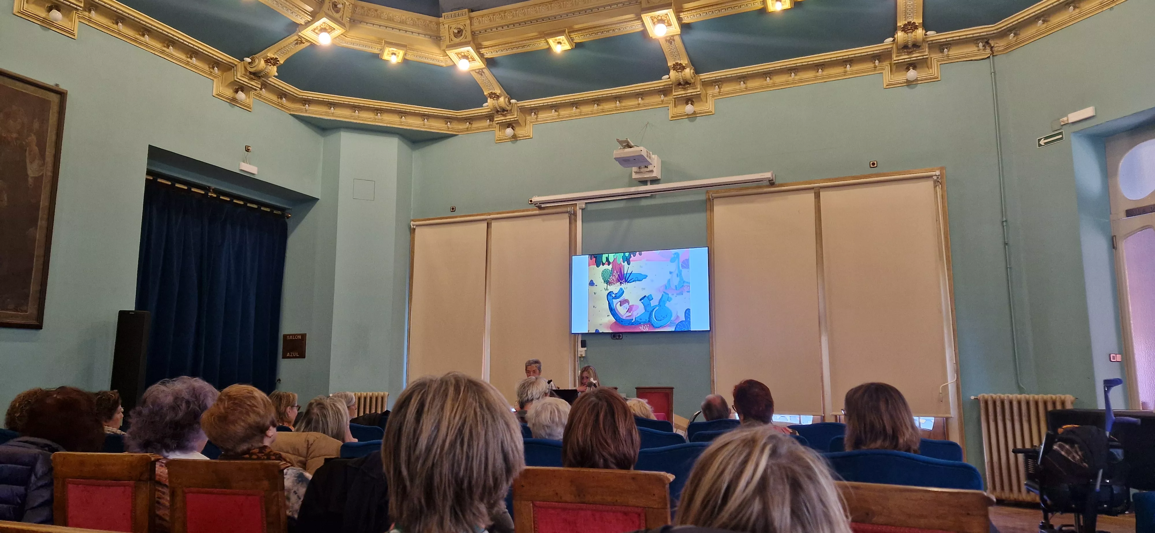 Presentación del libro de Diana Gómez. Foto Myriam Martínez