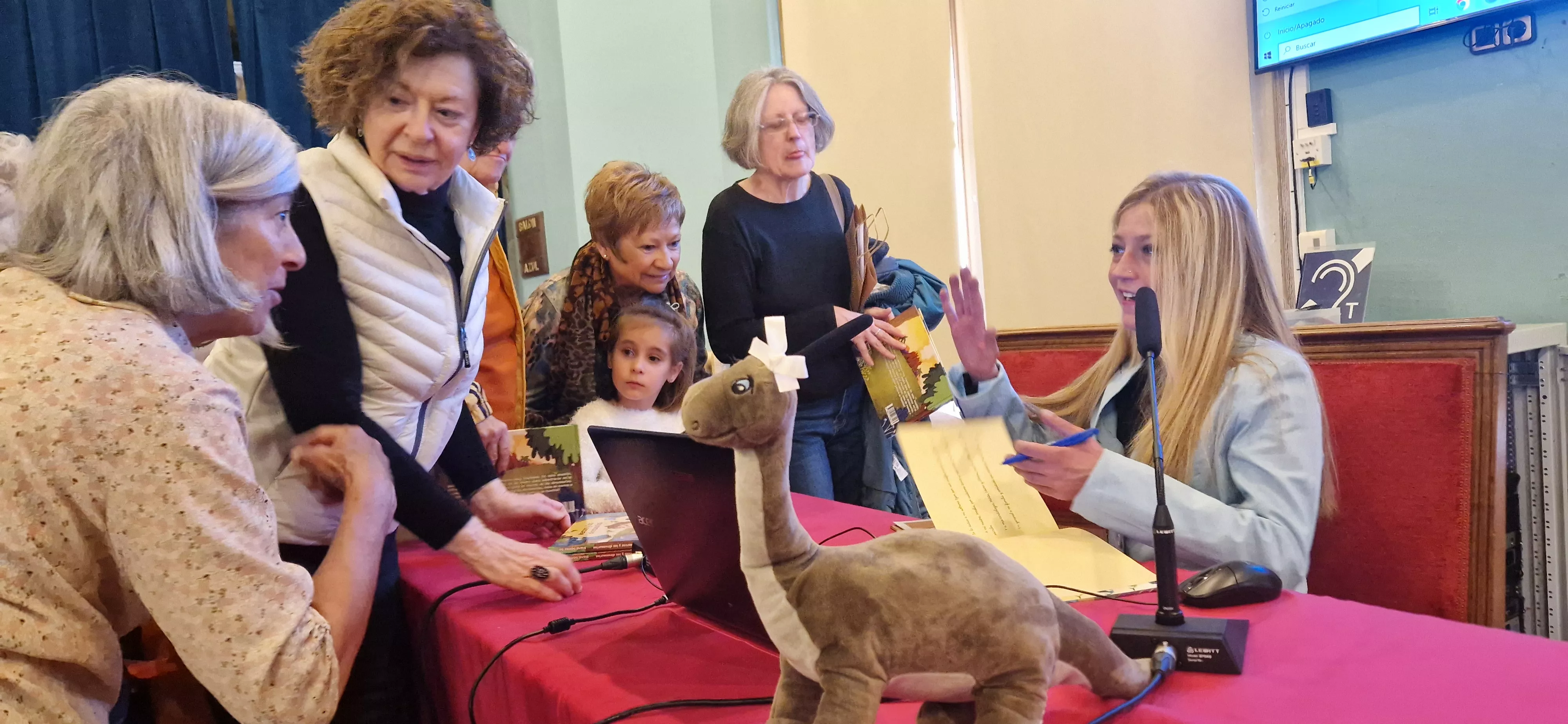 Presentación del libro de Diana Gómez. Foto Myriam Martínez