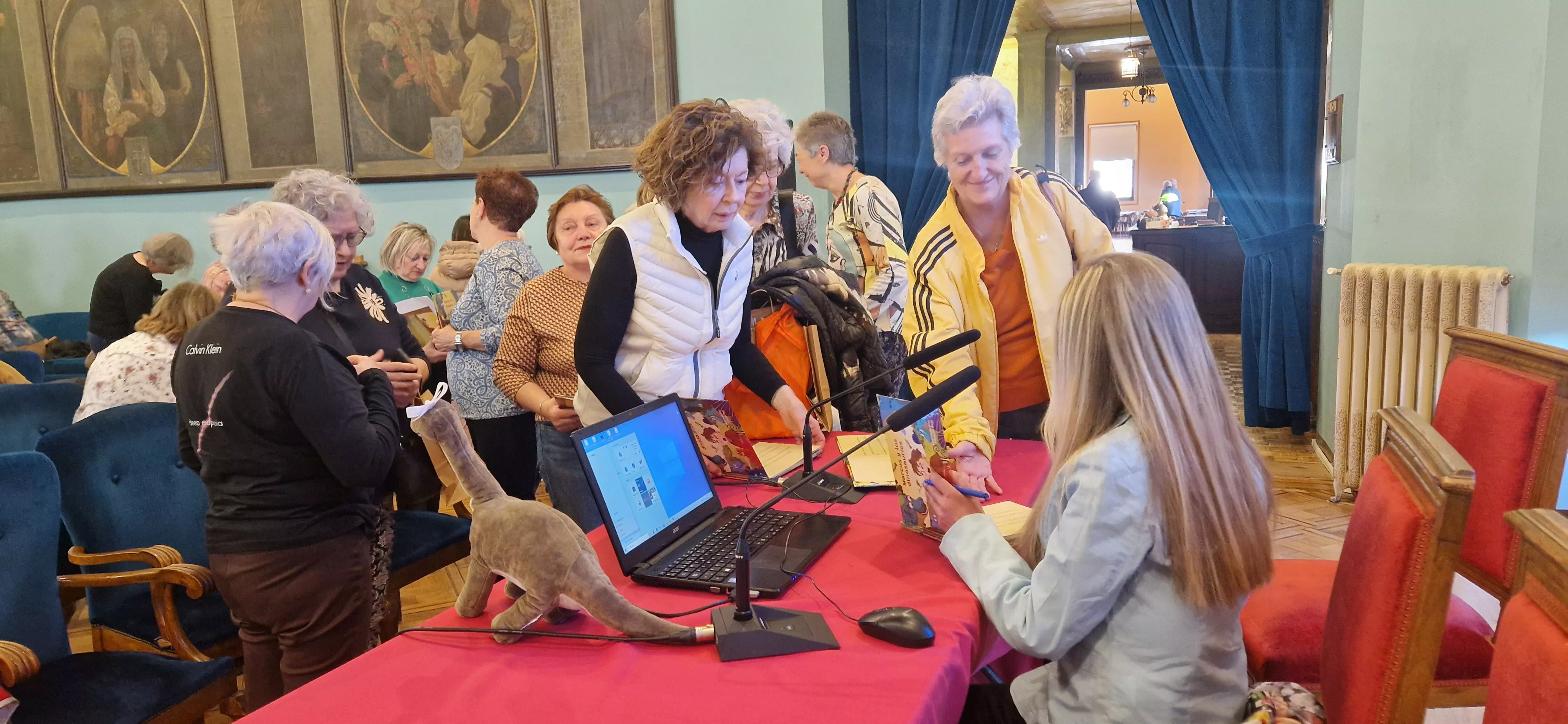 Presentación del libro de Diana Gómez. Foto Myriam Martínez