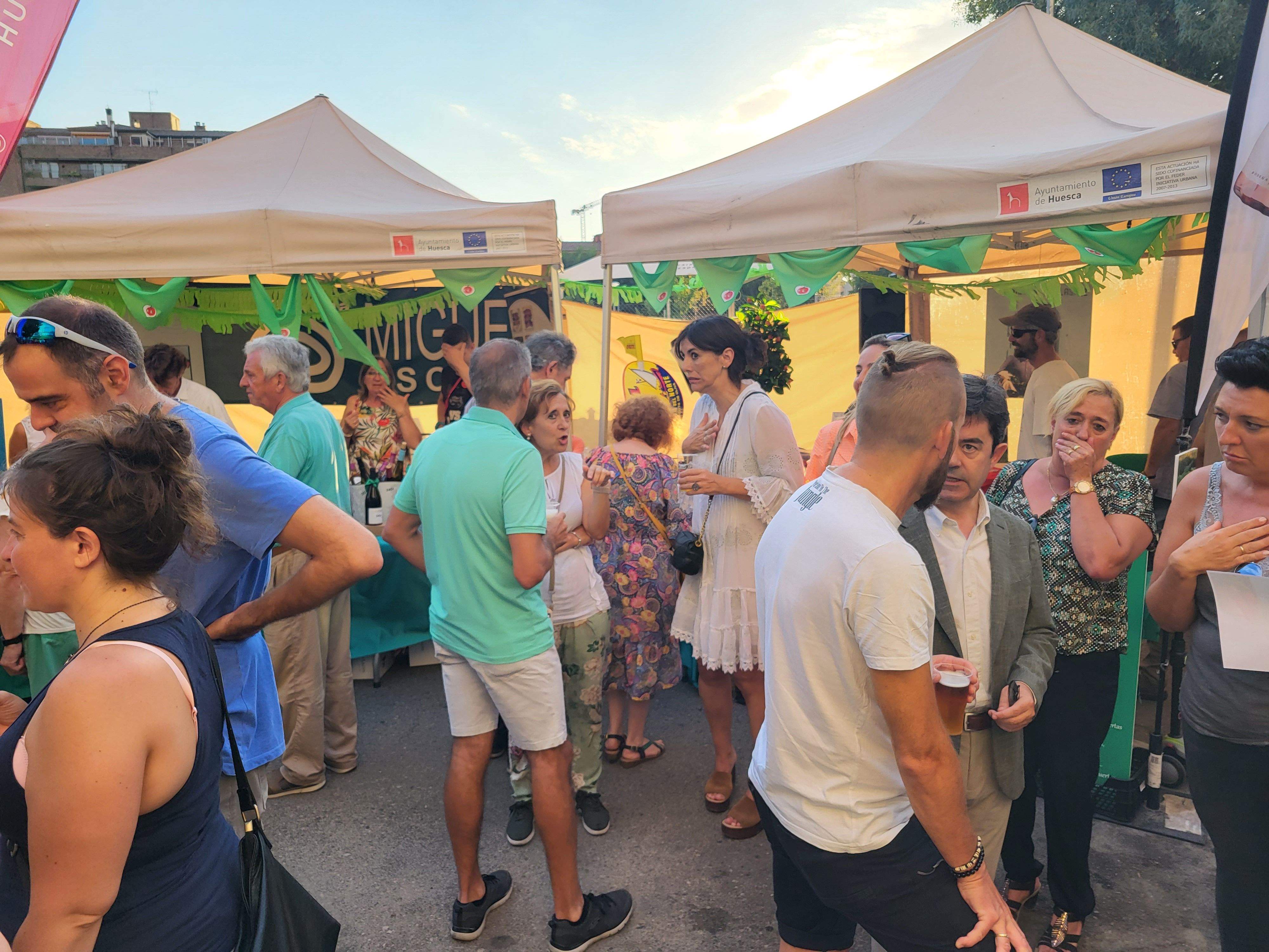 Fiesta del tomate rosa de Huesca