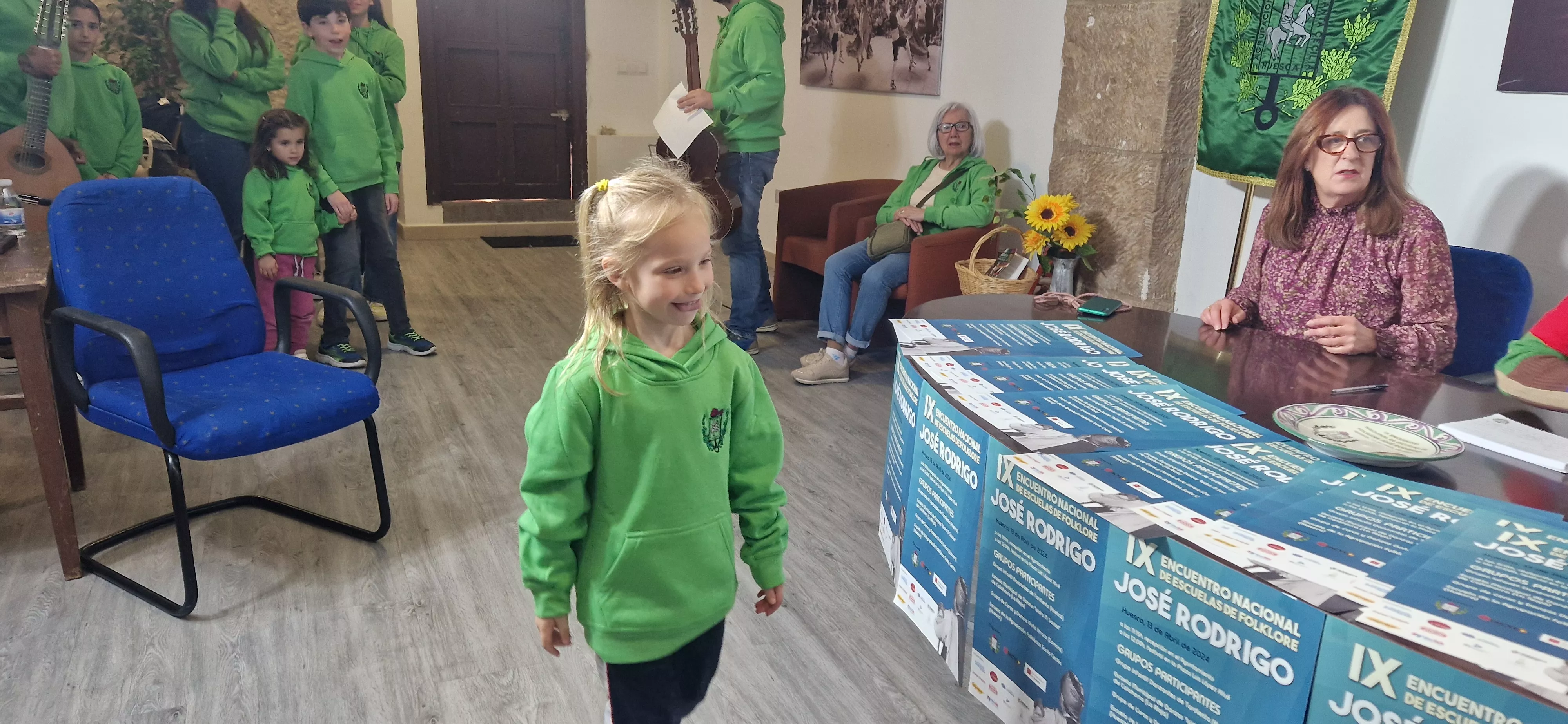 Presentación del IX Encuentro Nacional de Escuelas de Folclore José Rodrigo. Foto Myriam Martínez
