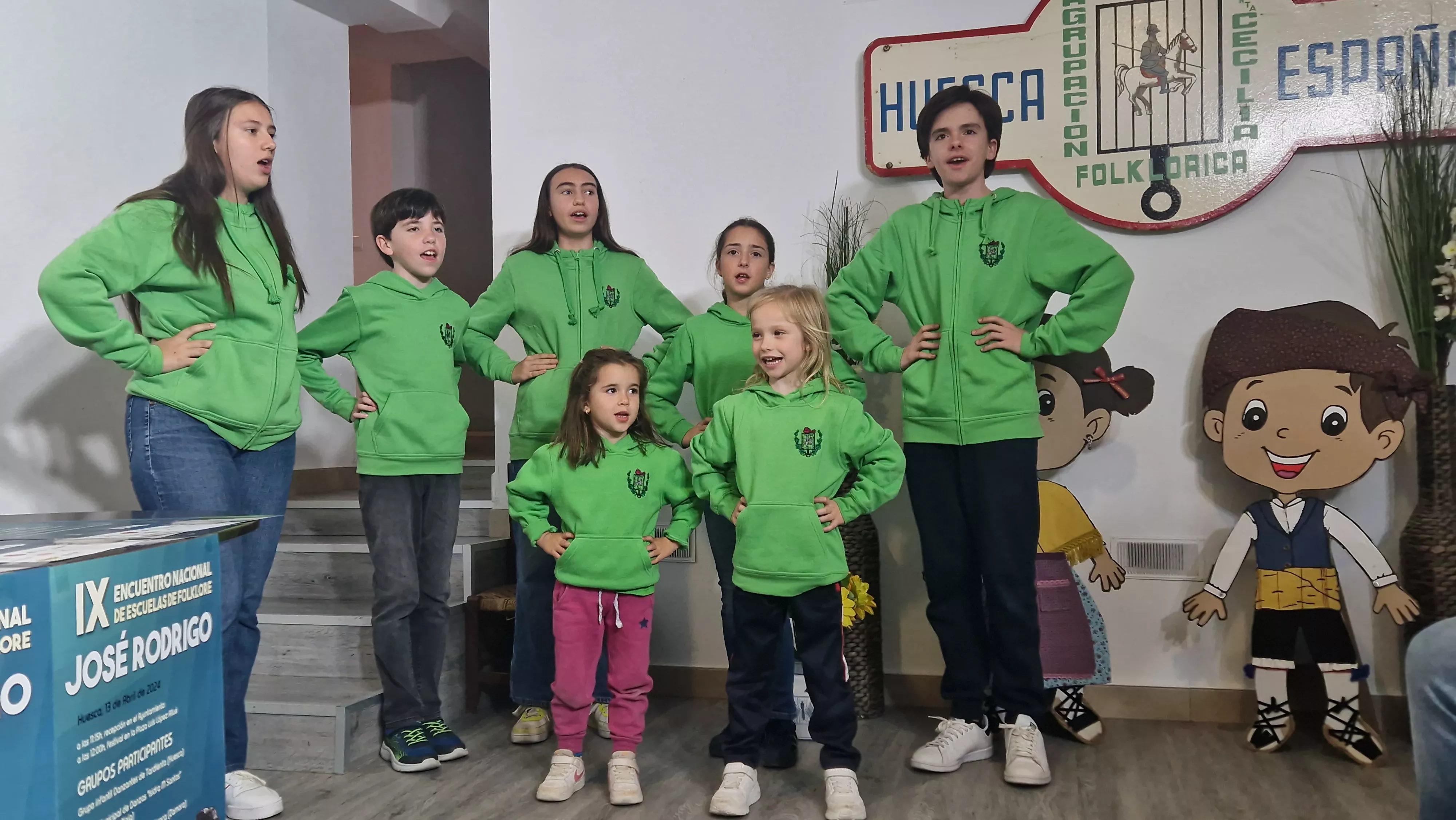 Presentación del IX Encuentro Nacional de Escuelas de Folclore José Rodrigo. Foto Myriam Martínez