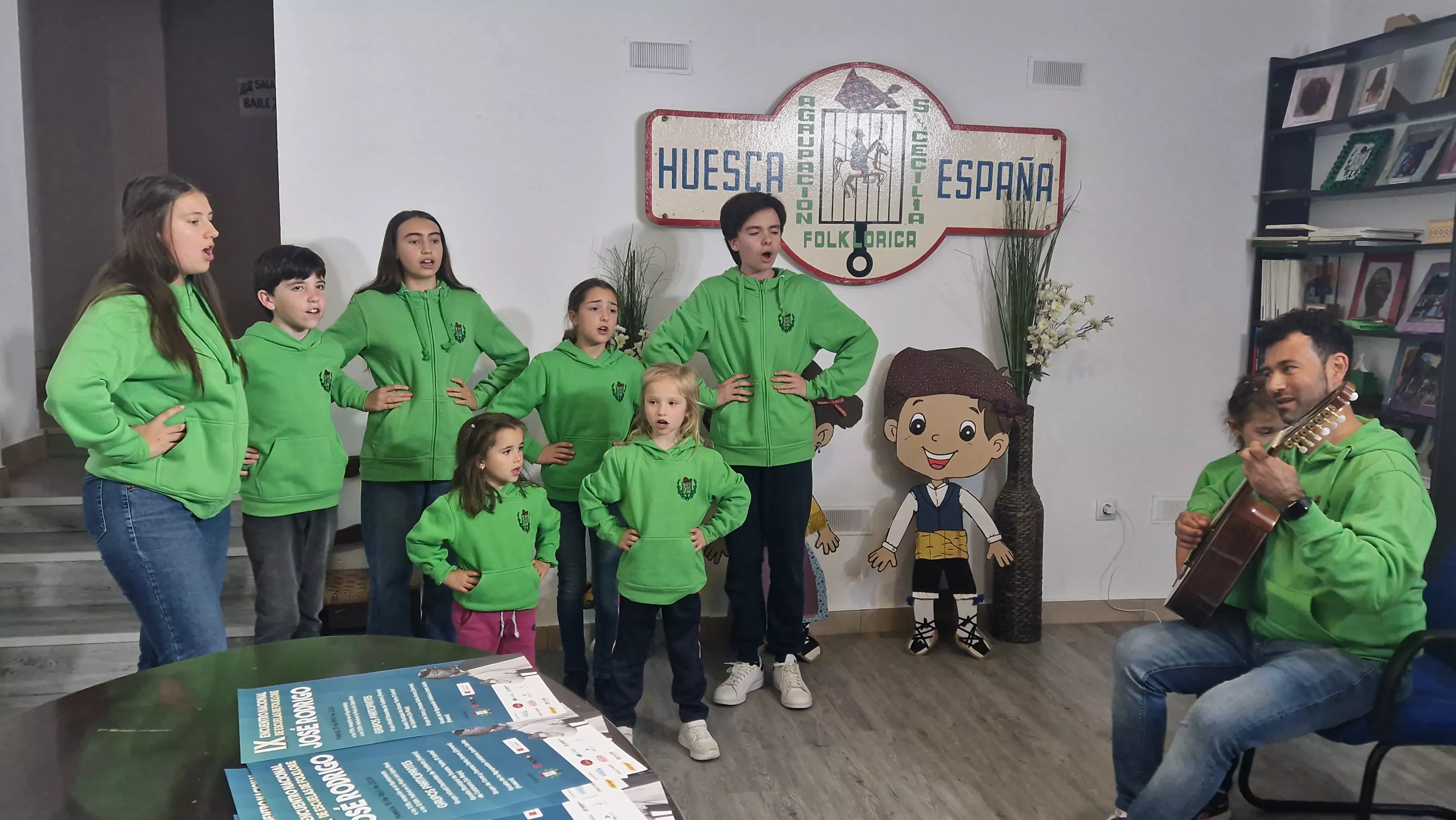 Presentación del IX Encuentro Nacional de Escuelas de Folclore José Rodrigo. Foto Myriam Martínez