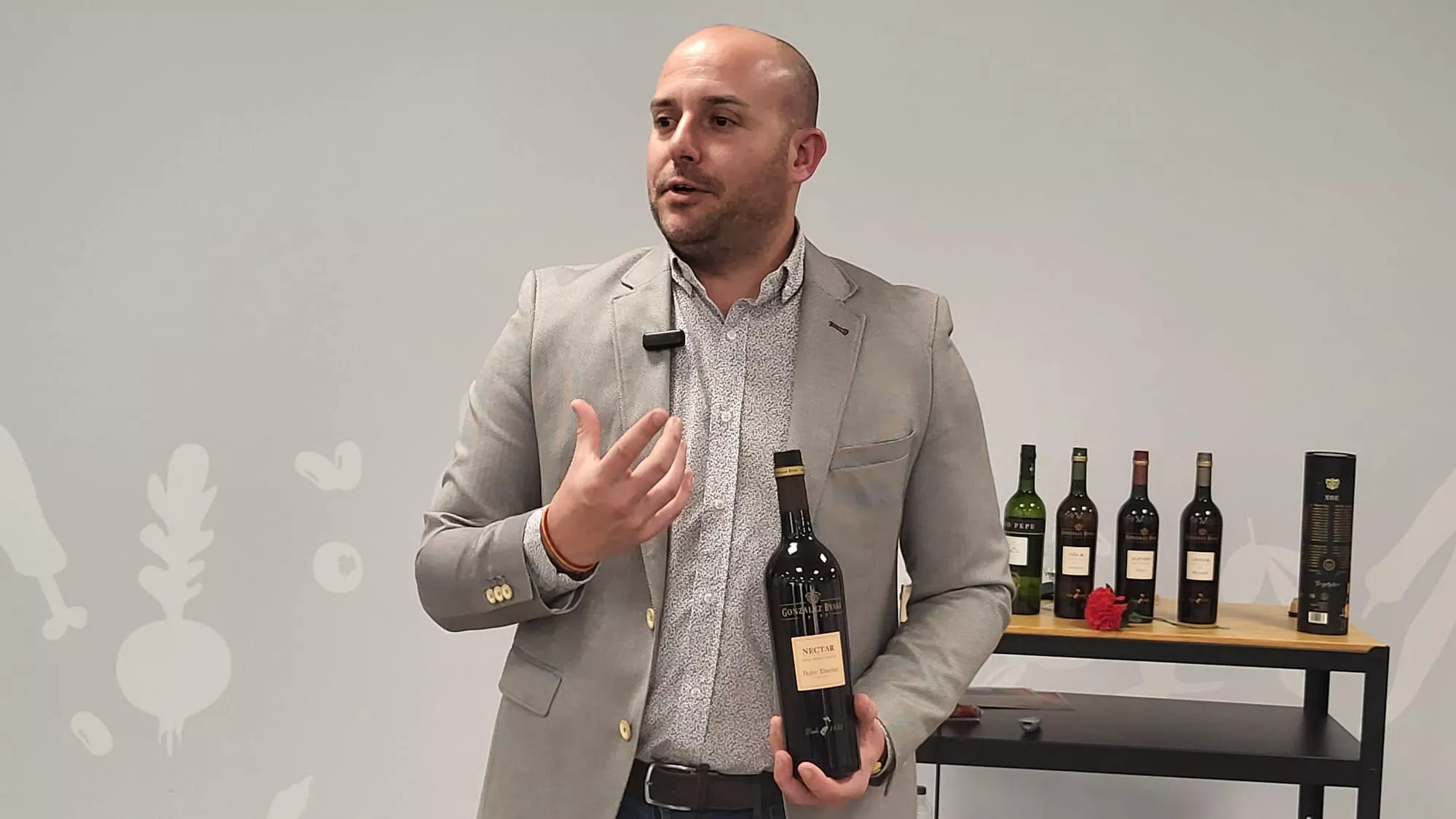 Cata de vinos de González Byass en el Espacio Altoaragón