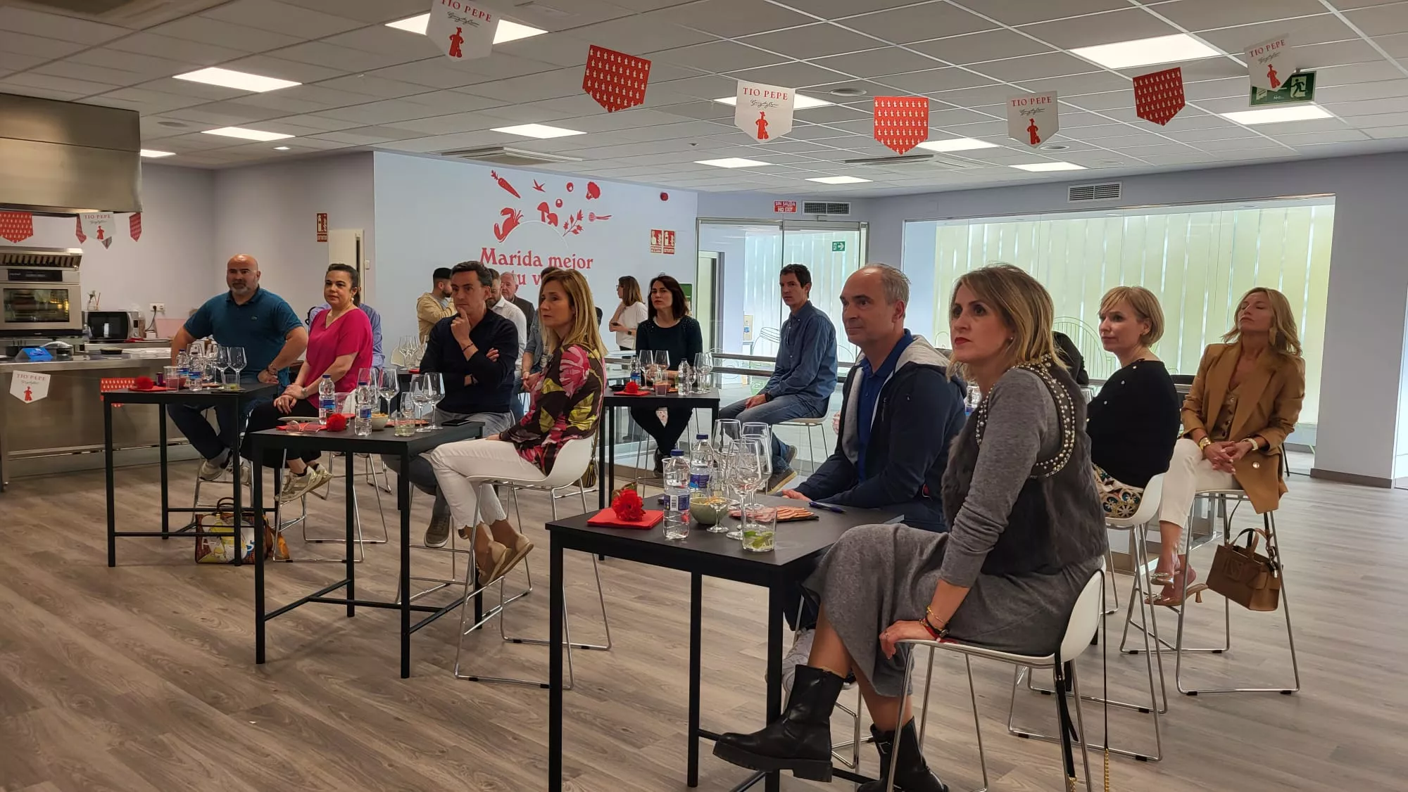 Cata de vinos de González Byass en el Espacio Altoaragón