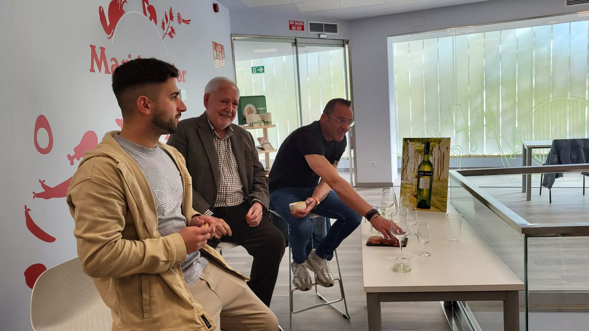 Cata de vinos de González Byass en el Espacio Altoaragón