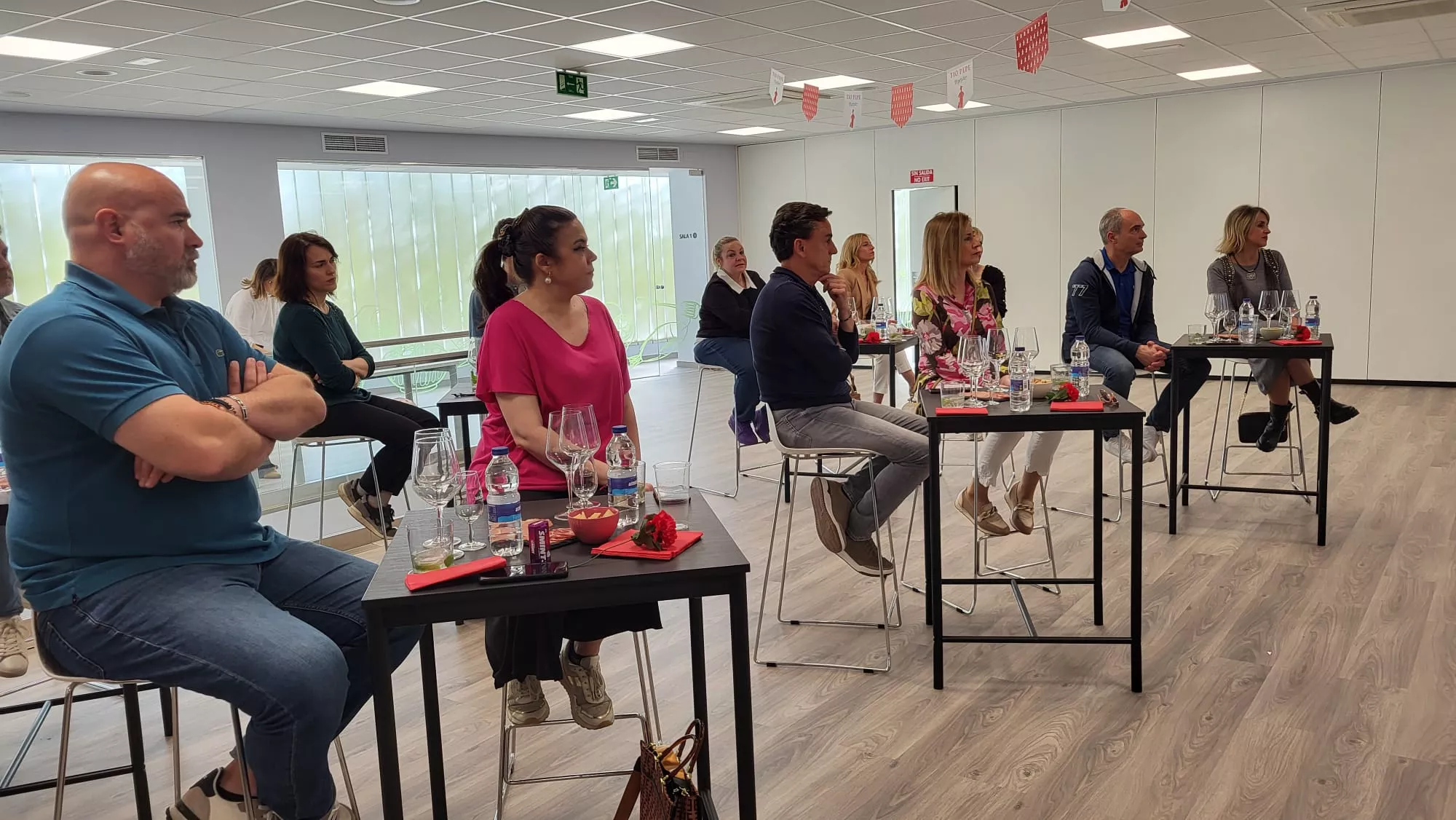 Cata de vinos de González Byass en el Espacio Altoaragón