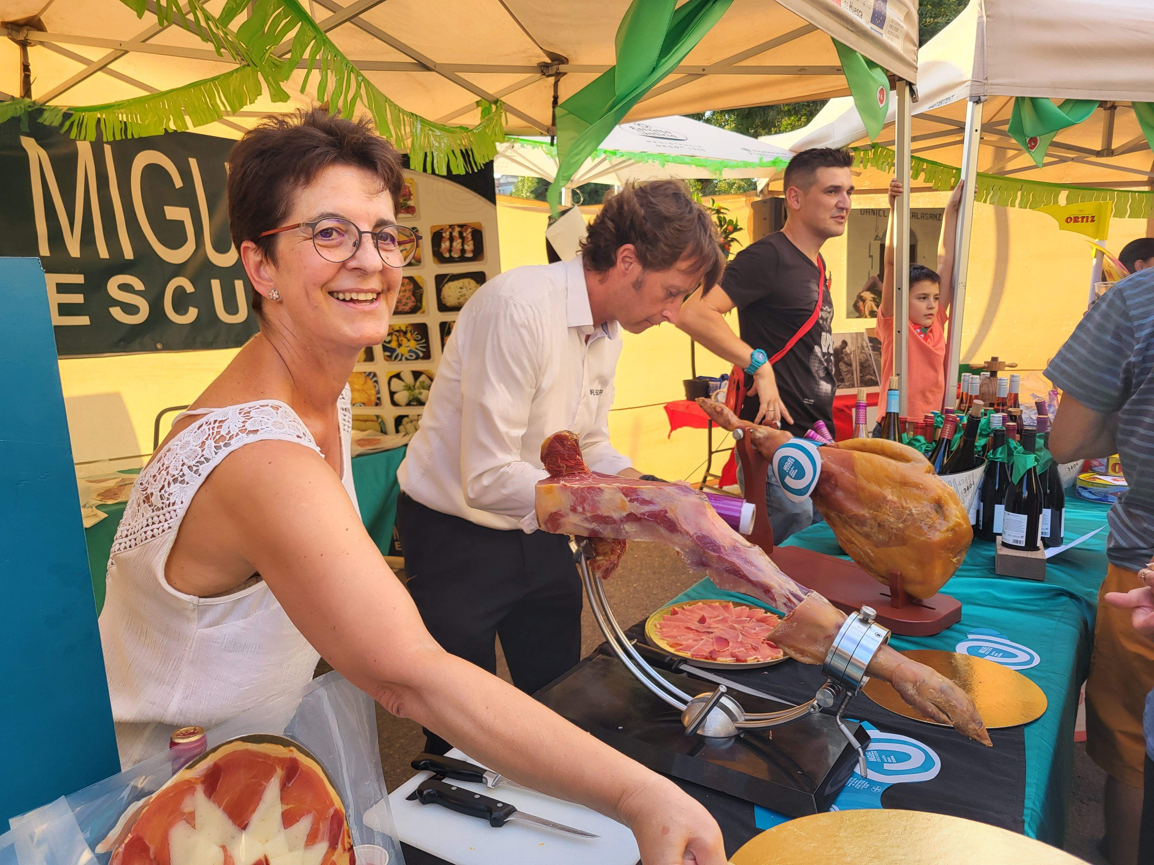 Fiesta del tomate rosa de Huesca