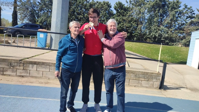 Castán, Iguacel y Berti, en la Ciudad Deportiva. Castán, Iguacel y Berti, en la Ciudad Deportiva.
