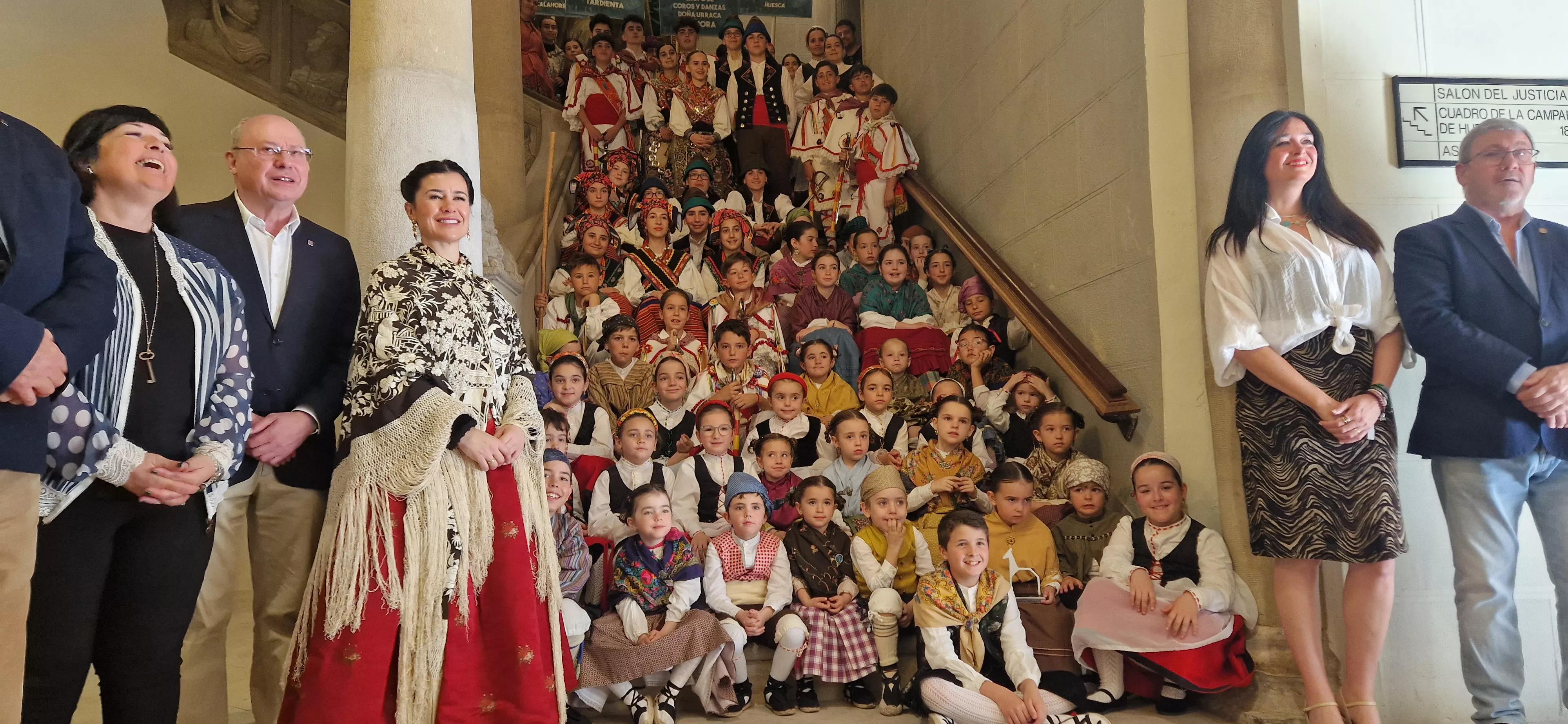  Recepción en el Ayuntamiento. IX Encuentro Nacional de Escuelas de Folklore José Rodrigo. Foto Myriam Martínez 