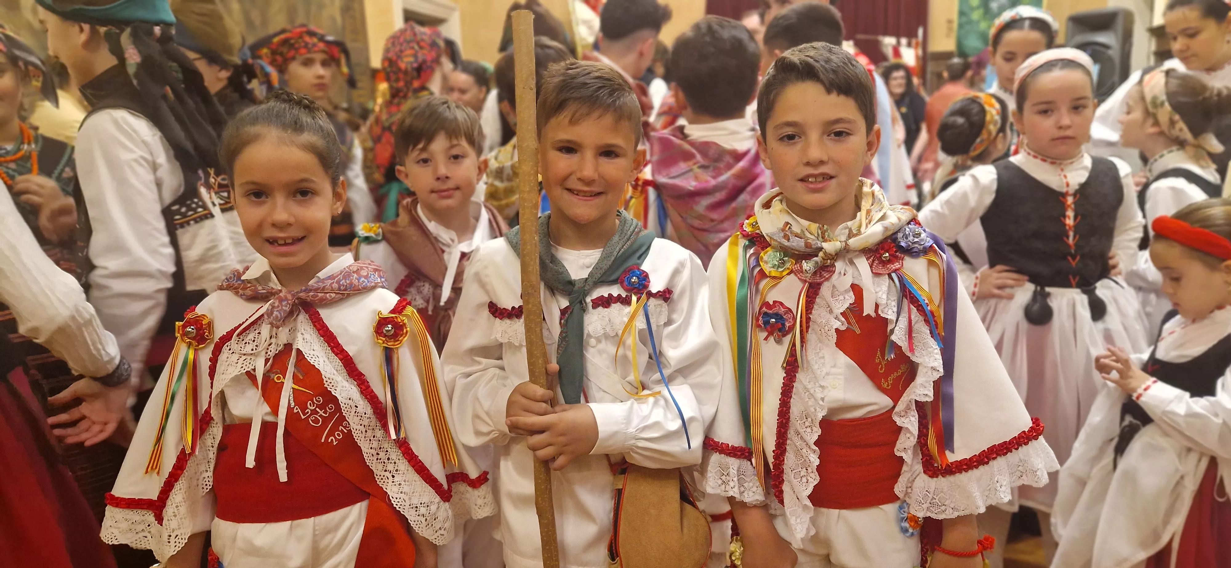  Recepción en el Ayuntamiento. IX Encuentro Nacional de Escuelas de Folklore José Rodrigo. Foto Myriam Martínez 