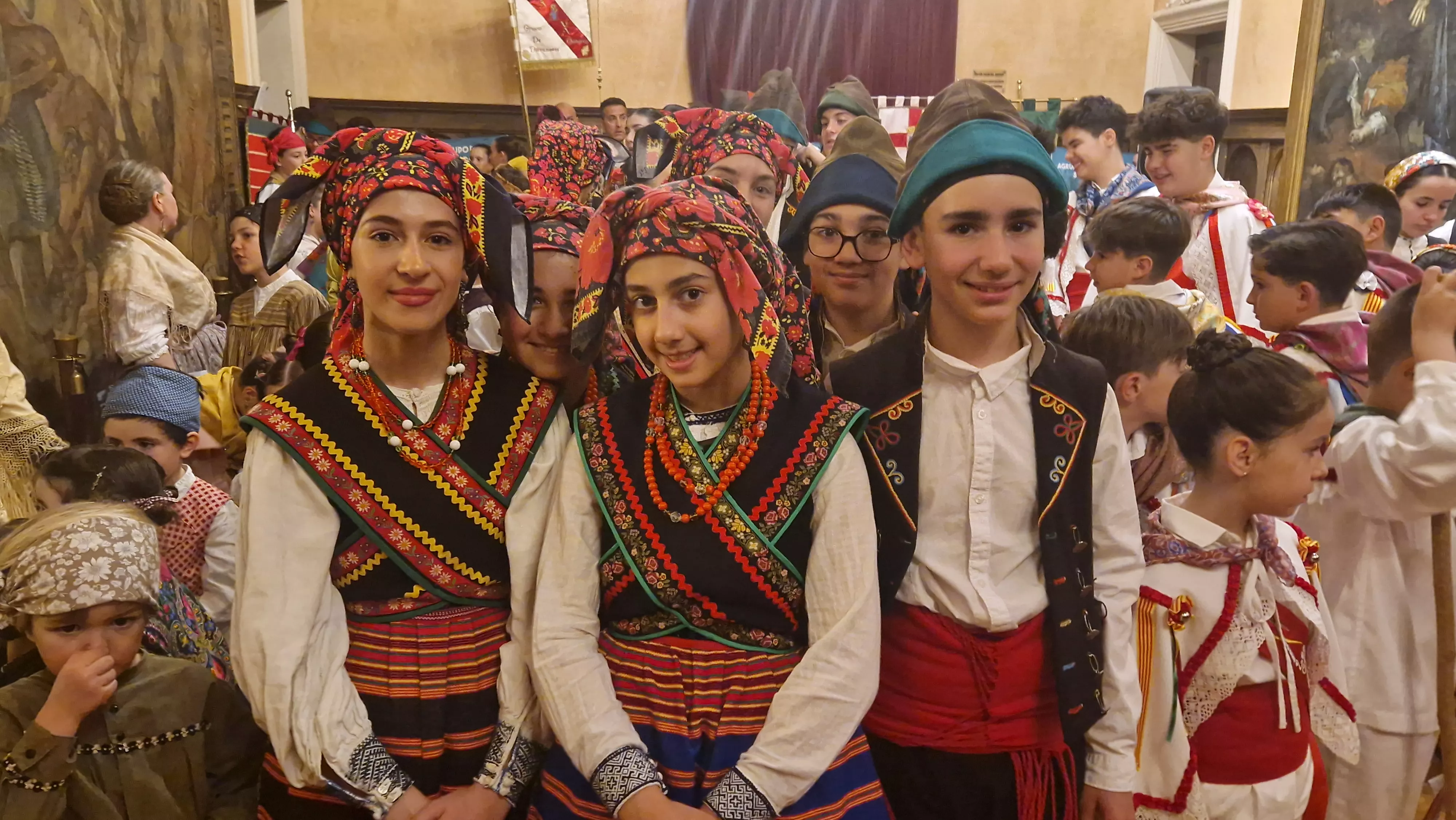  Recepción en el Ayuntamiento. IX Encuentro Nacional de Escuelas de Folklore José Rodrigo. Foto Myriam Martínez 