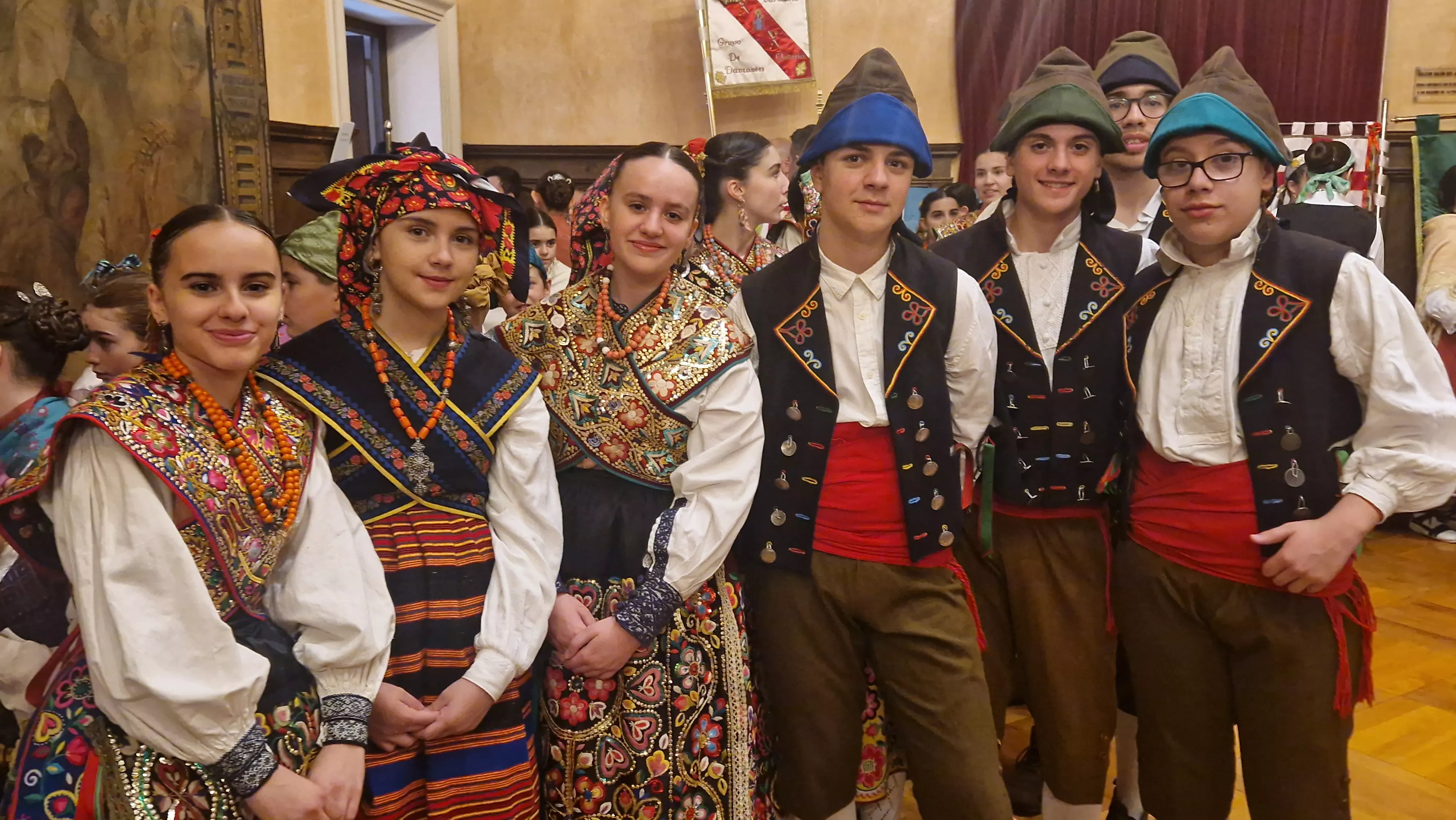  Recepción en el Ayuntamiento. IX Encuentro Nacional de Escuelas de Folklore José Rodrigo. Foto Myriam Martínez 