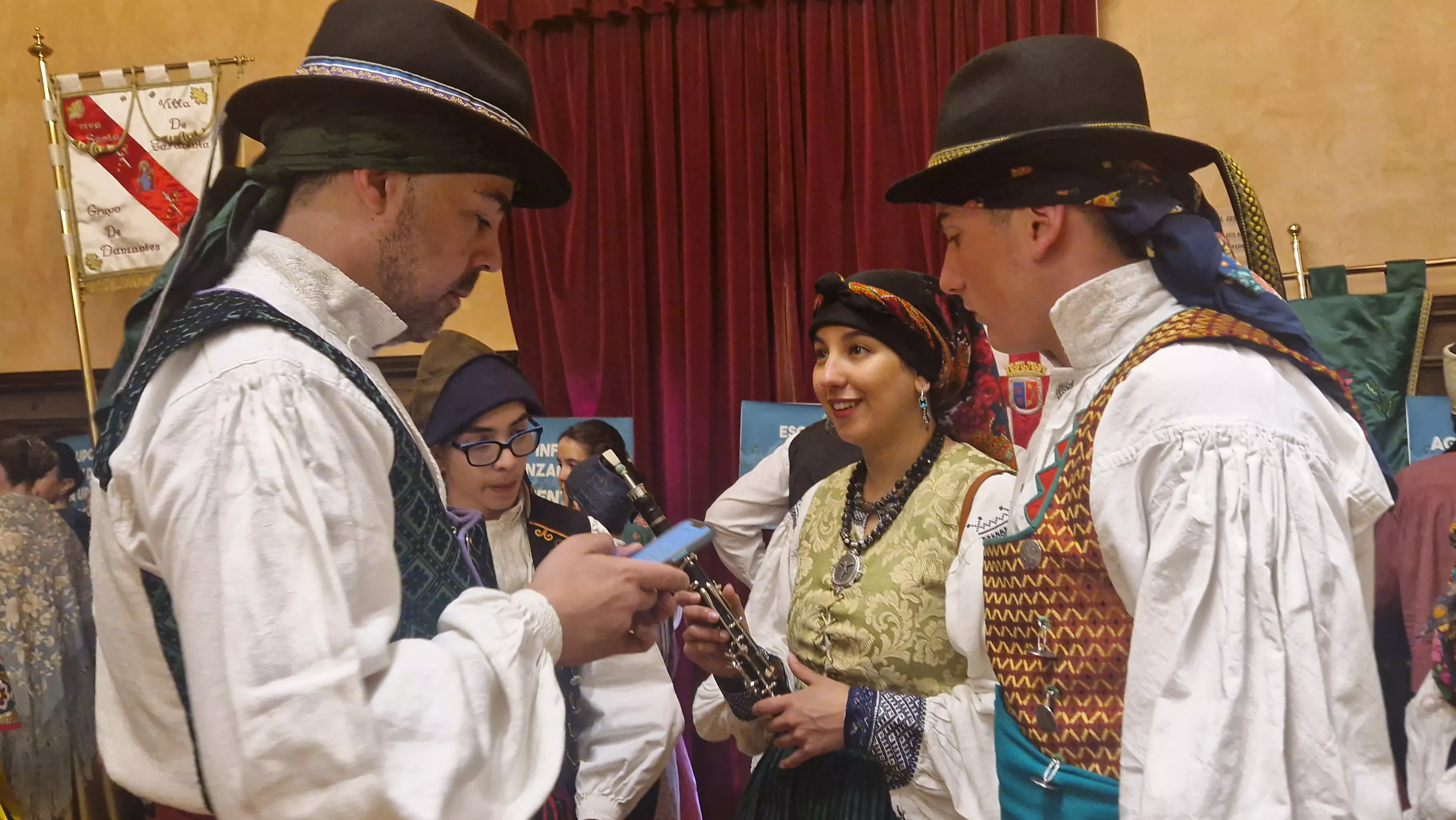  Recepción en el Ayuntamiento. IX Encuentro Nacional de Escuelas de Folklore José Rodrigo. Foto Myriam Martínez 