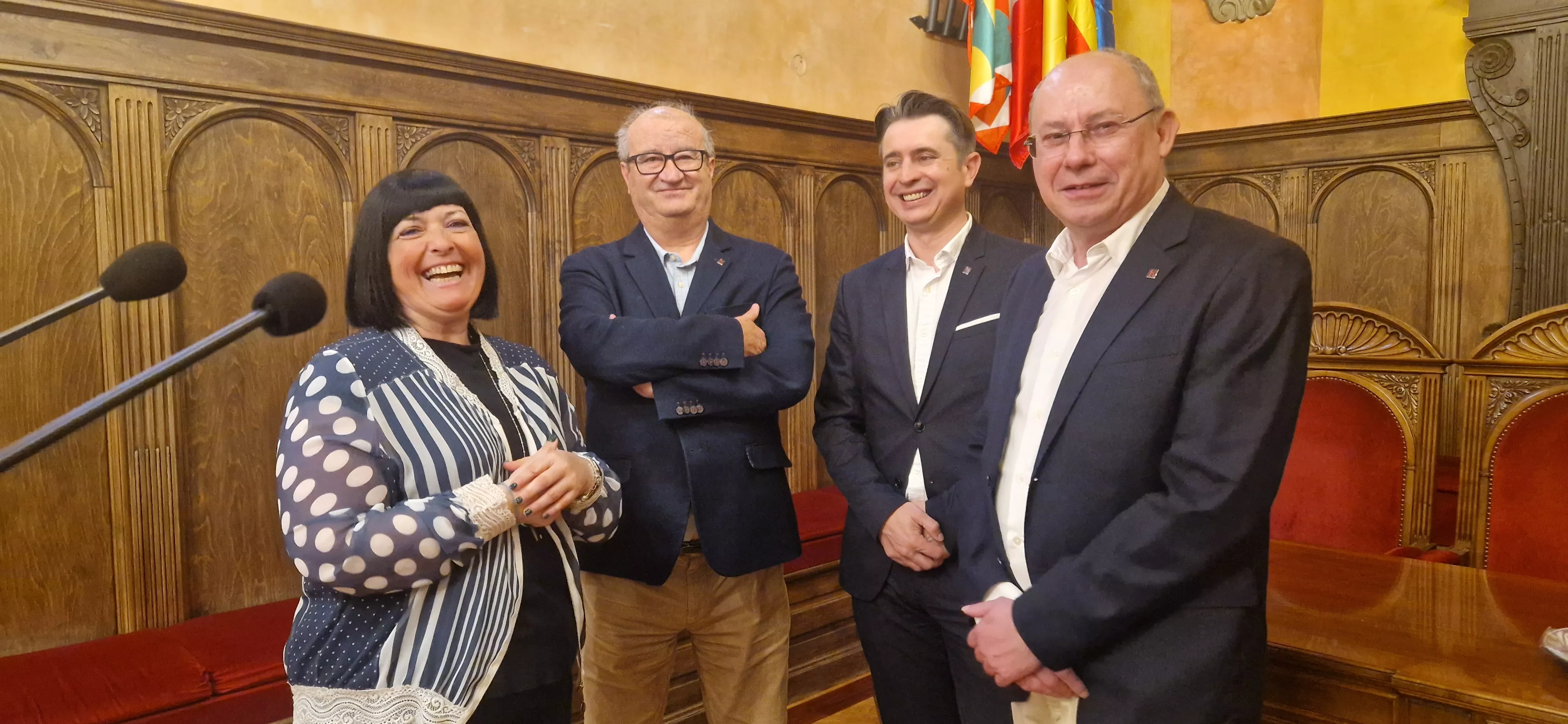  Recepción en el Ayuntamiento. IX Encuentro Nacional de Escuelas de Folklore José Rodrigo. Foto Myriam Martínez 