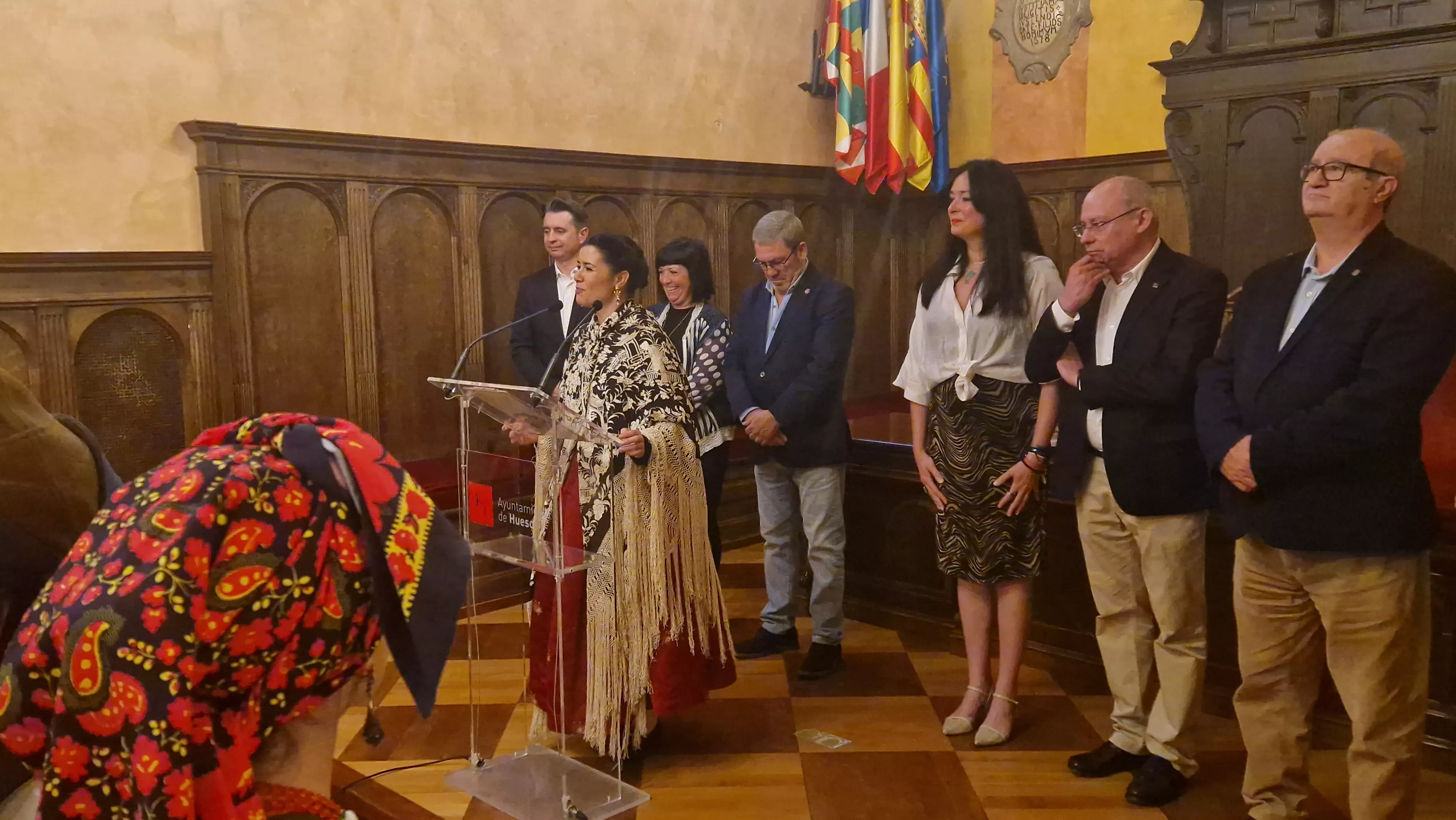  Recepción en el Ayuntamiento. IX Encuentro Nacional de Escuelas de Folklore José Rodrigo. Foto Myriam Martínez 