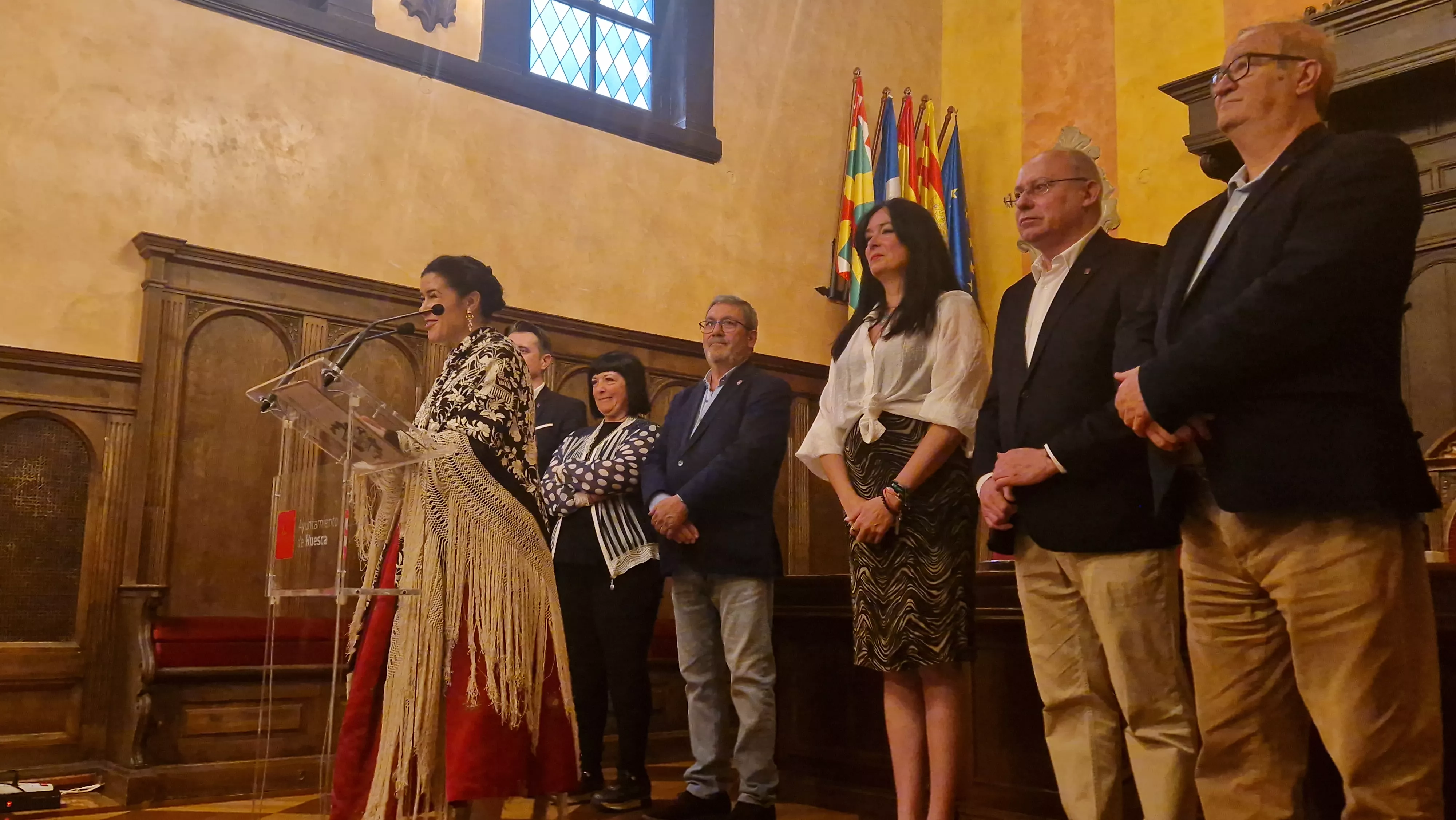  Recepción en el Ayuntamiento. IX Encuentro Nacional de Escuelas de Folklore José Rodrigo. Foto Myriam Martínez 