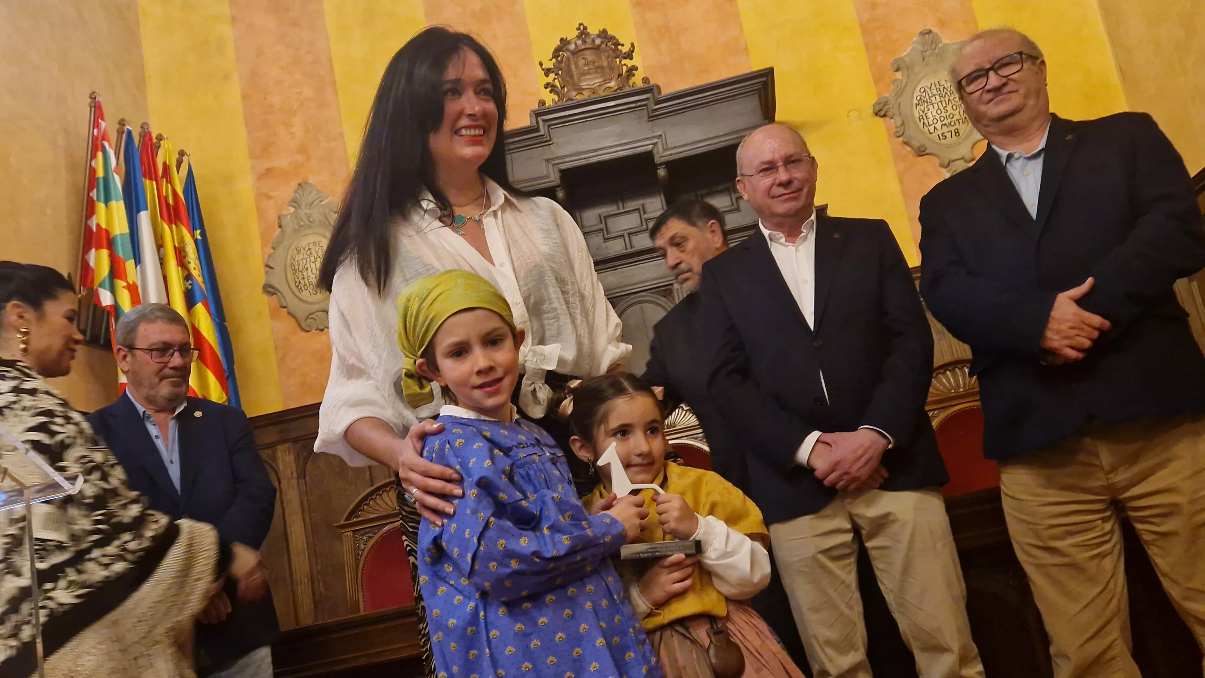  Recepción en el Ayuntamiento. IX Encuentro Nacional de Escuelas de Folklore José Rodrigo. Foto Myriam Martínez 