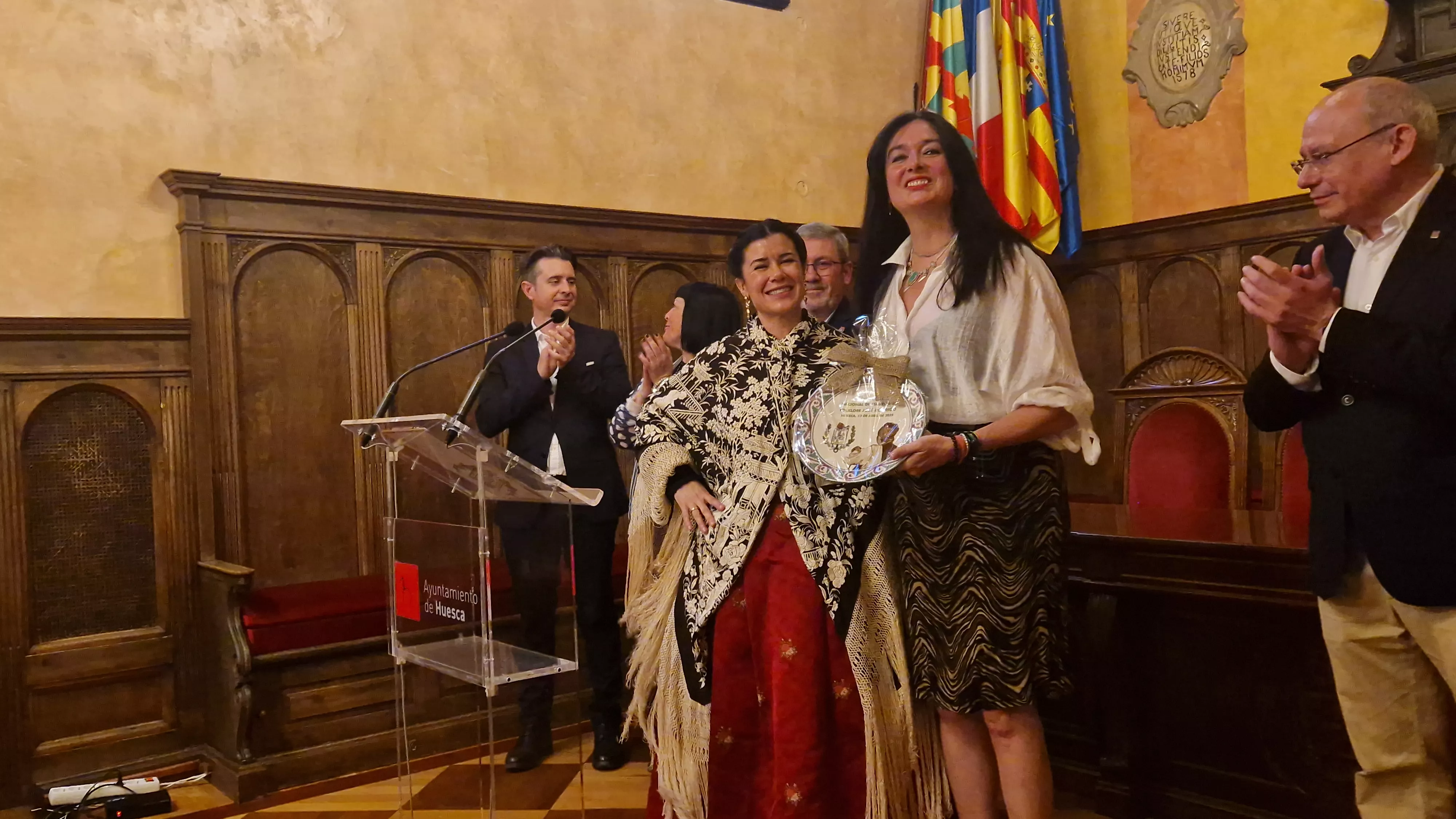  Recepción en el Ayuntamiento. IX Encuentro Nacional de Escuelas de Folklore José Rodrigo. Foto Myriam Martínez 