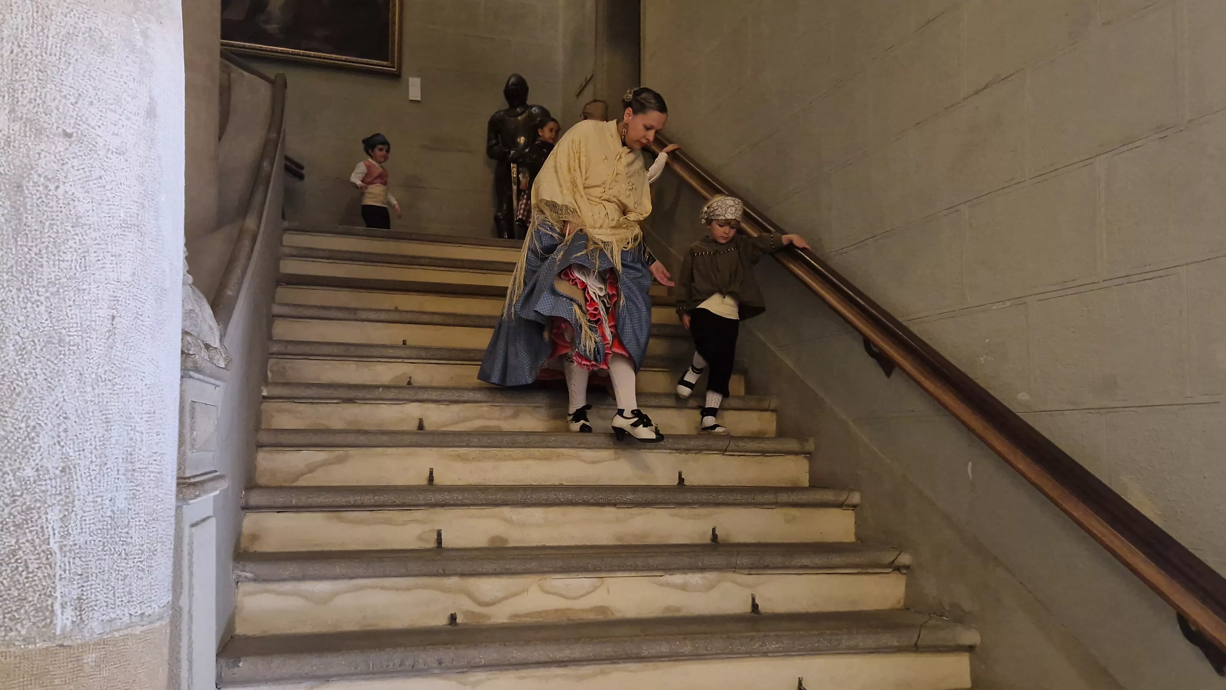  Recepción en el Ayuntamiento. IX Encuentro Nacional de Escuelas de Folklore José Rodrigo. Foto Myriam Martínez 