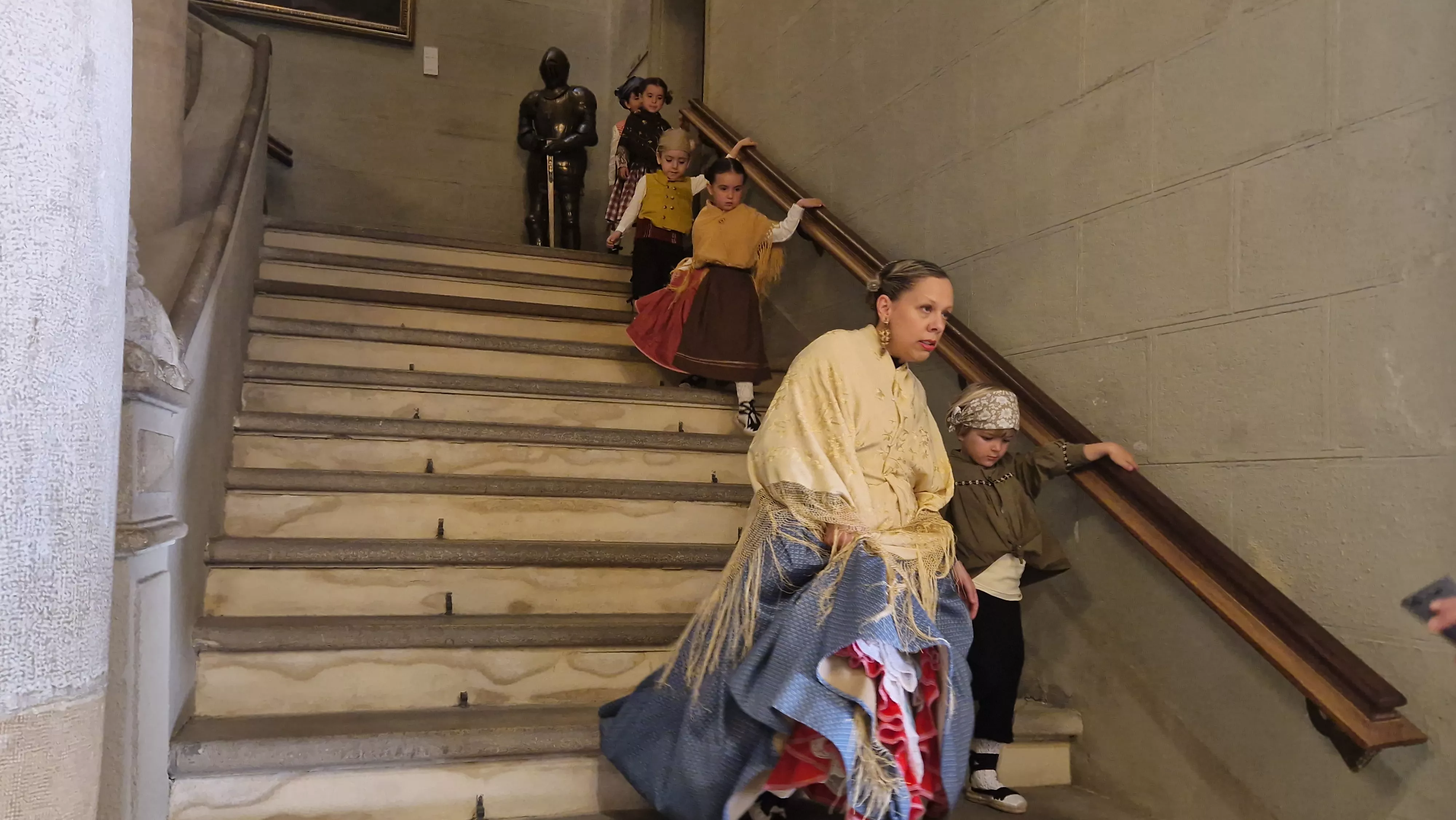  Recepción en el Ayuntamiento. IX Encuentro Nacional de Escuelas de Folklore José Rodrigo. Foto Myriam Martínez 