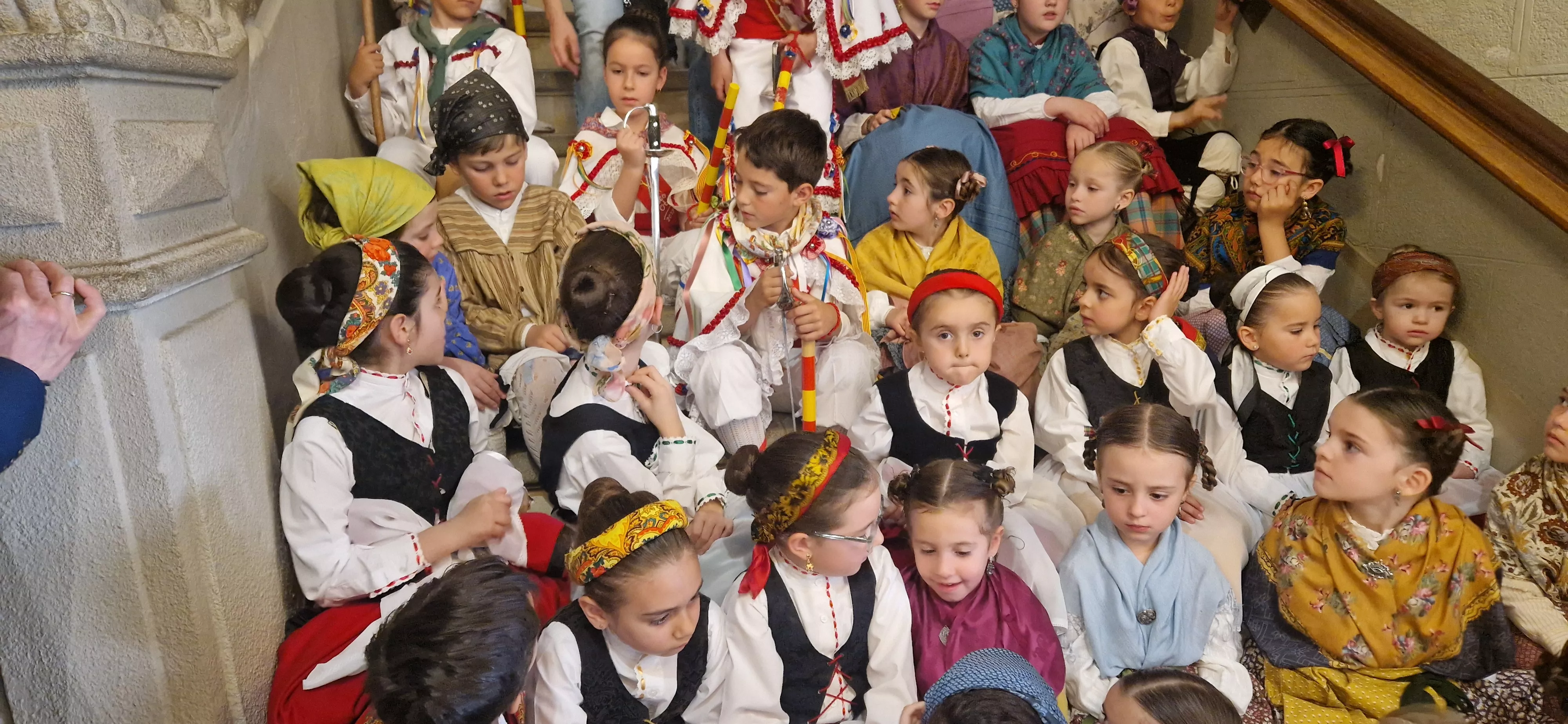  Recepción en el Ayuntamiento. IX Encuentro Nacional de Escuelas de Folklore José Rodrigo. Foto Myriam Martínez 