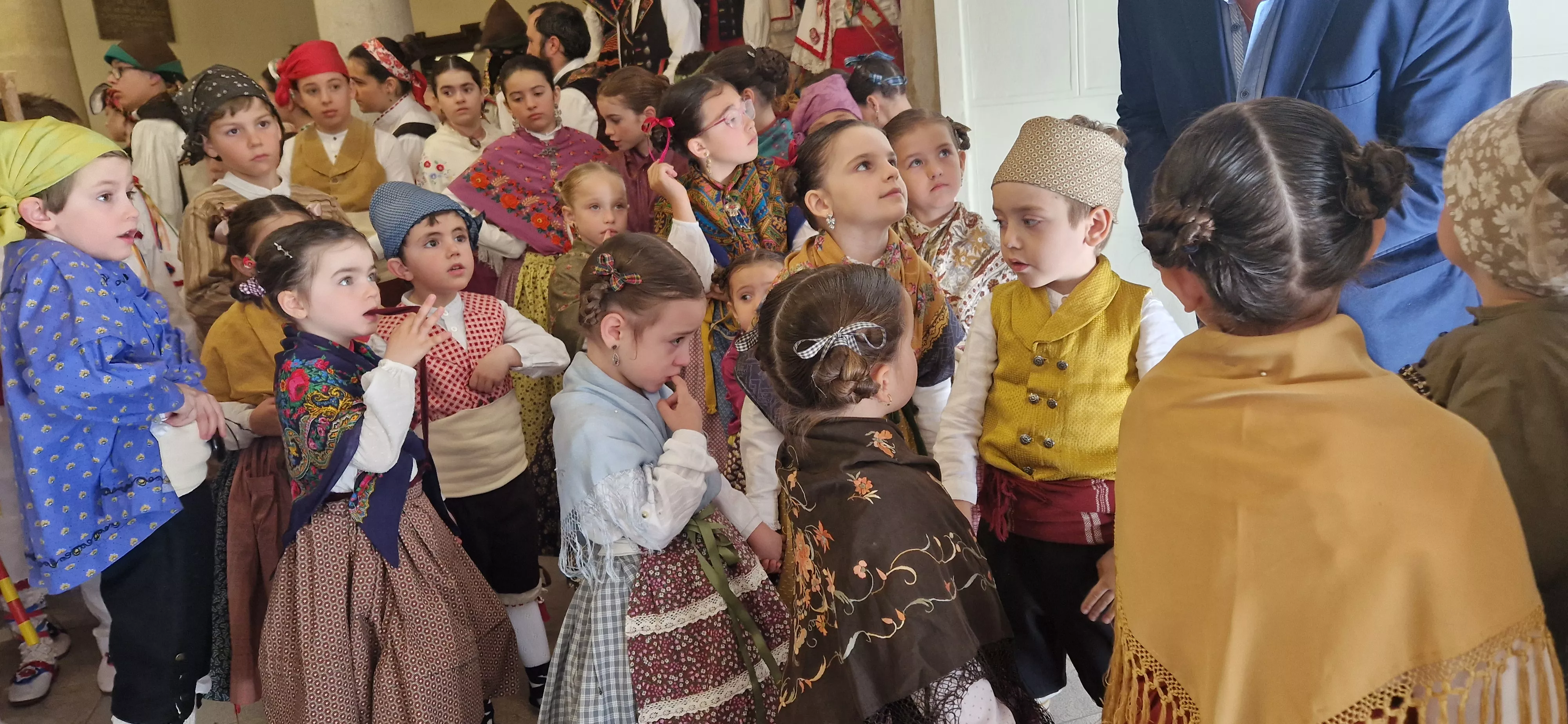 Recepción en el Ayuntamiento. IX Encuentro Nacional de Escuelas de Folklore José Rodrigo. Foto Myriam Martínez 