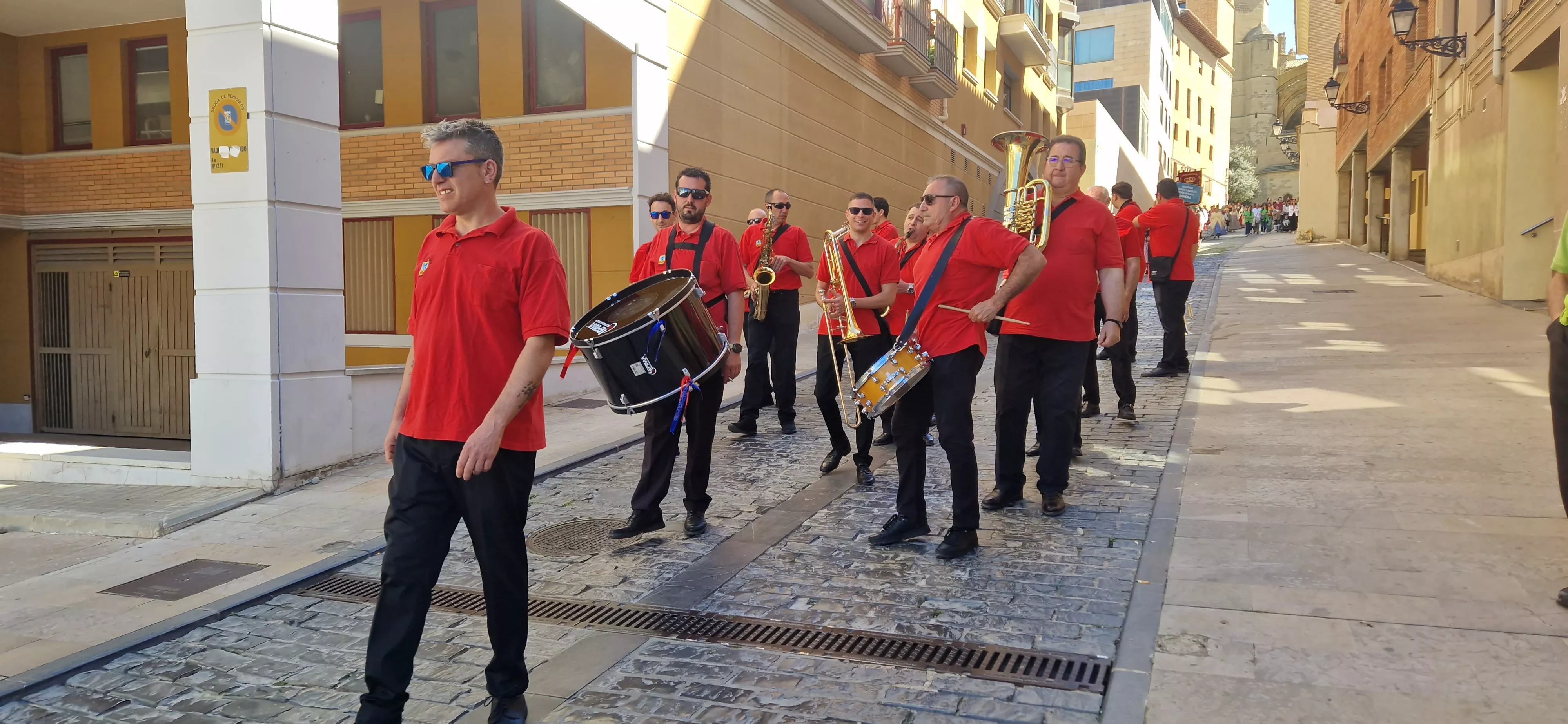 Grupo Infantil de Danzantes de Tardienta. Foto Myriam Martínez 