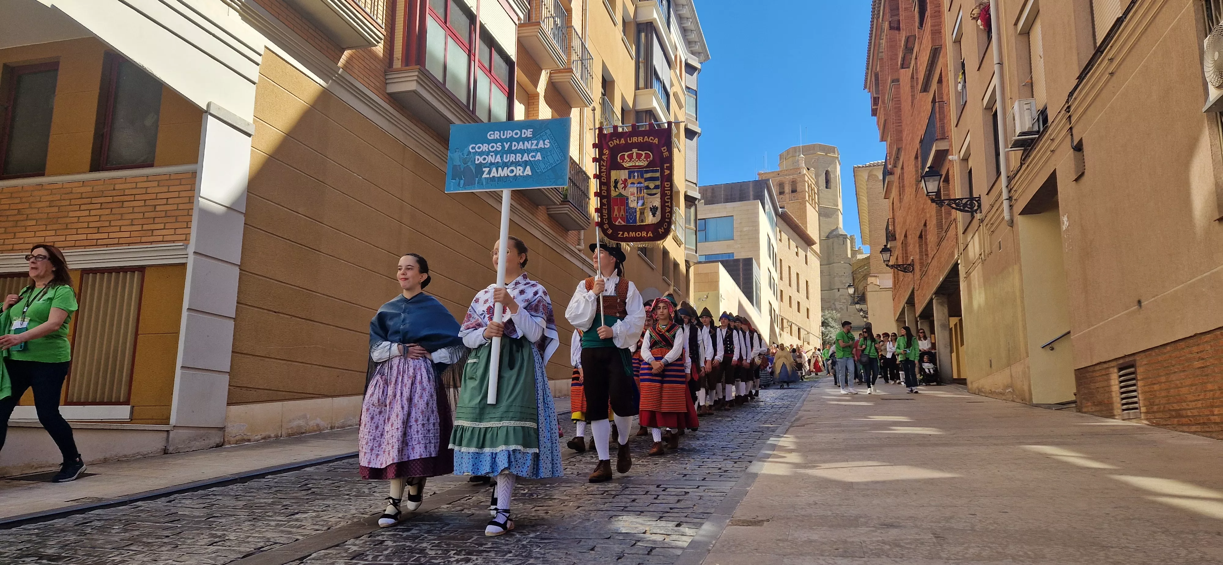 Grupo de Coros y Danzas Doña Urraca de Zamora. Foto Myriam Martínez 