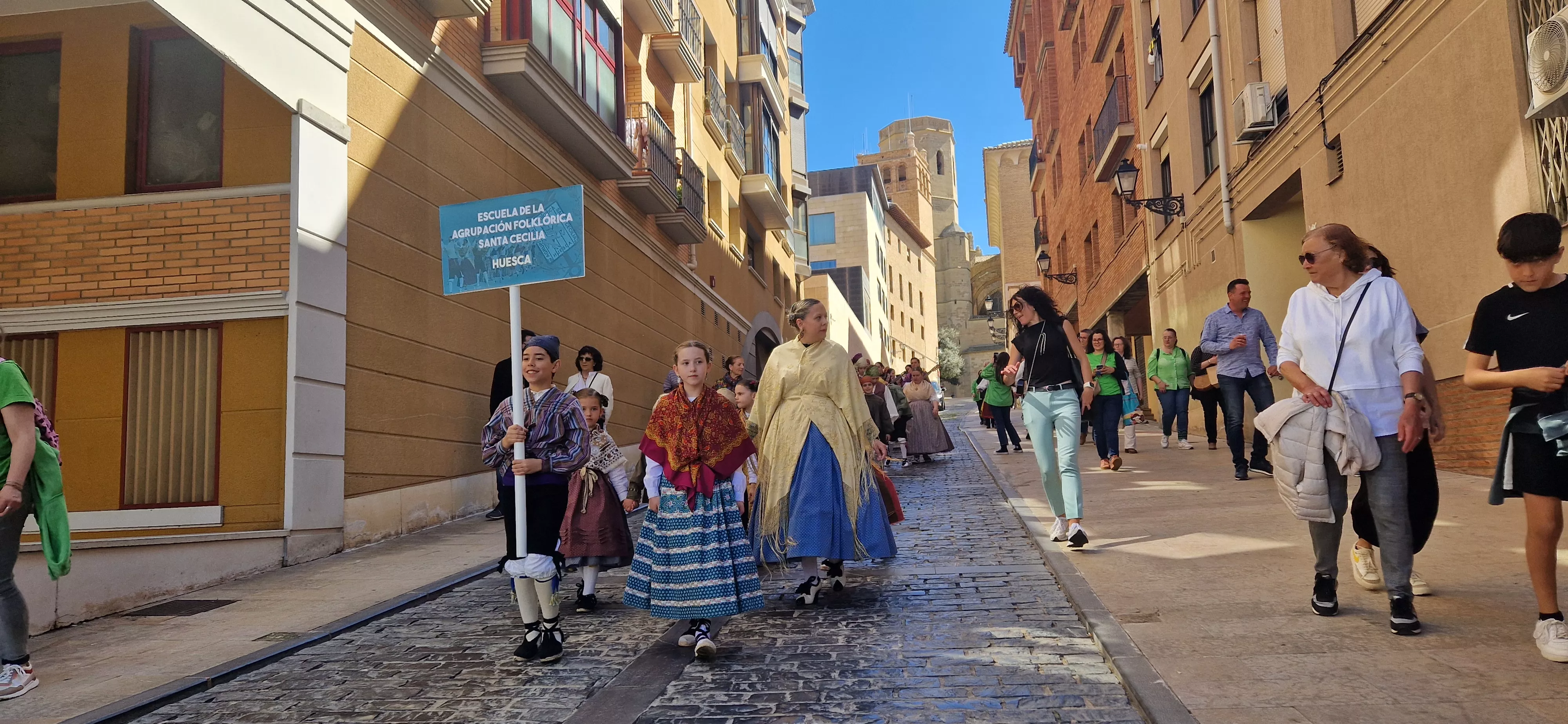 Escuela de la Agrupación Folklórica Santa Cecilia. Foto Myriam Martínez
