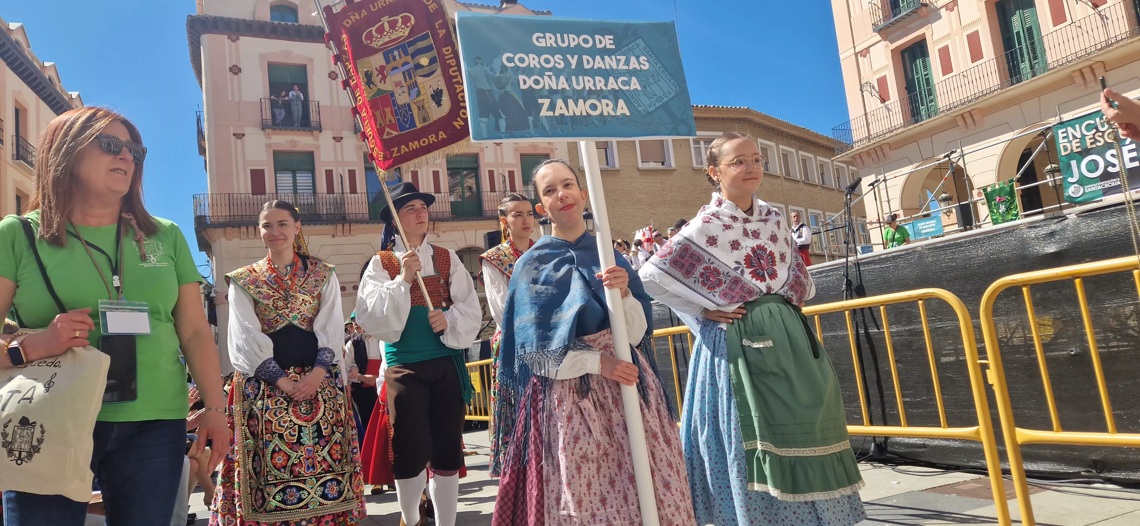 Grupo de Coros y Danzas Doña Urraca de Zamora. Foto Myriam Martínez 