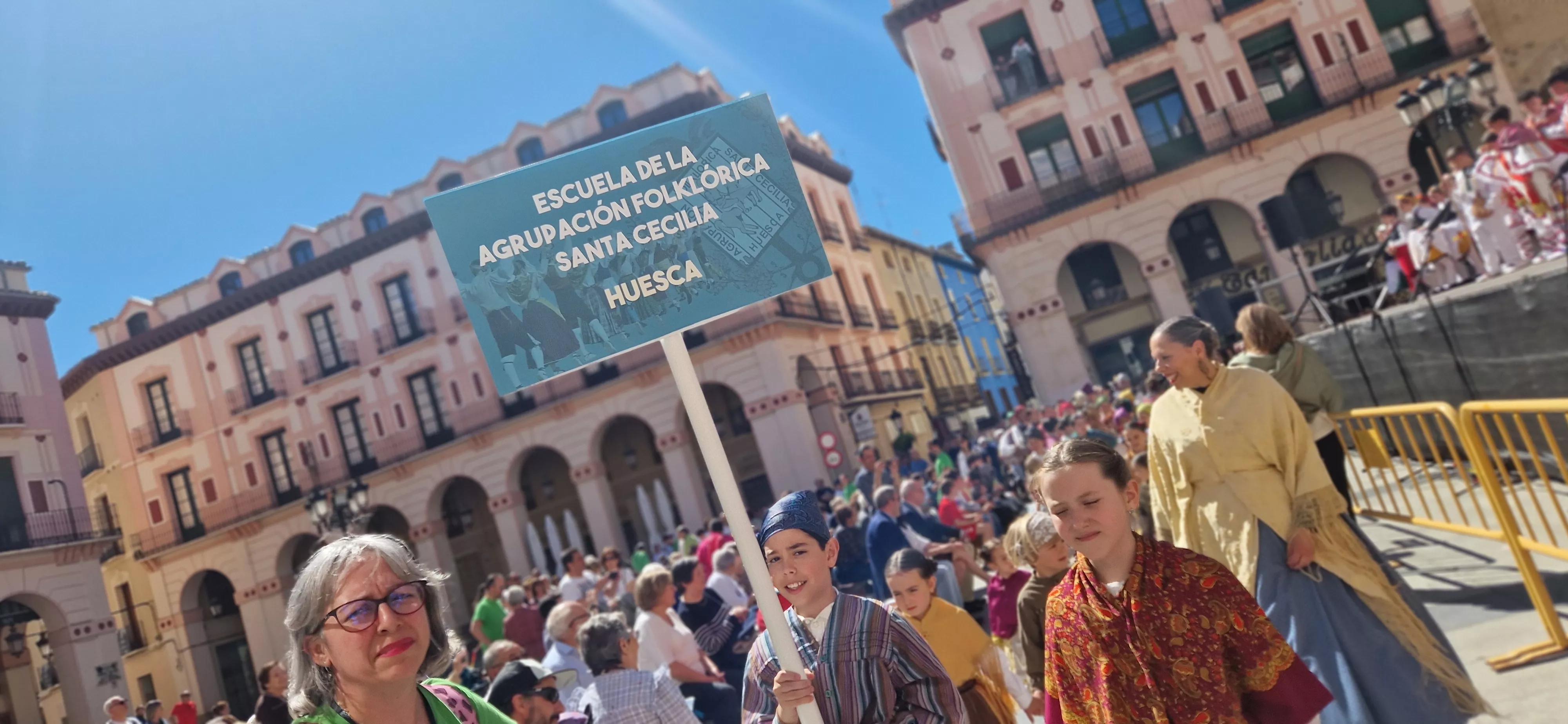 Escuela de la Agrupación Folklórica Santa Cecilia. Foto Myriam Martínez