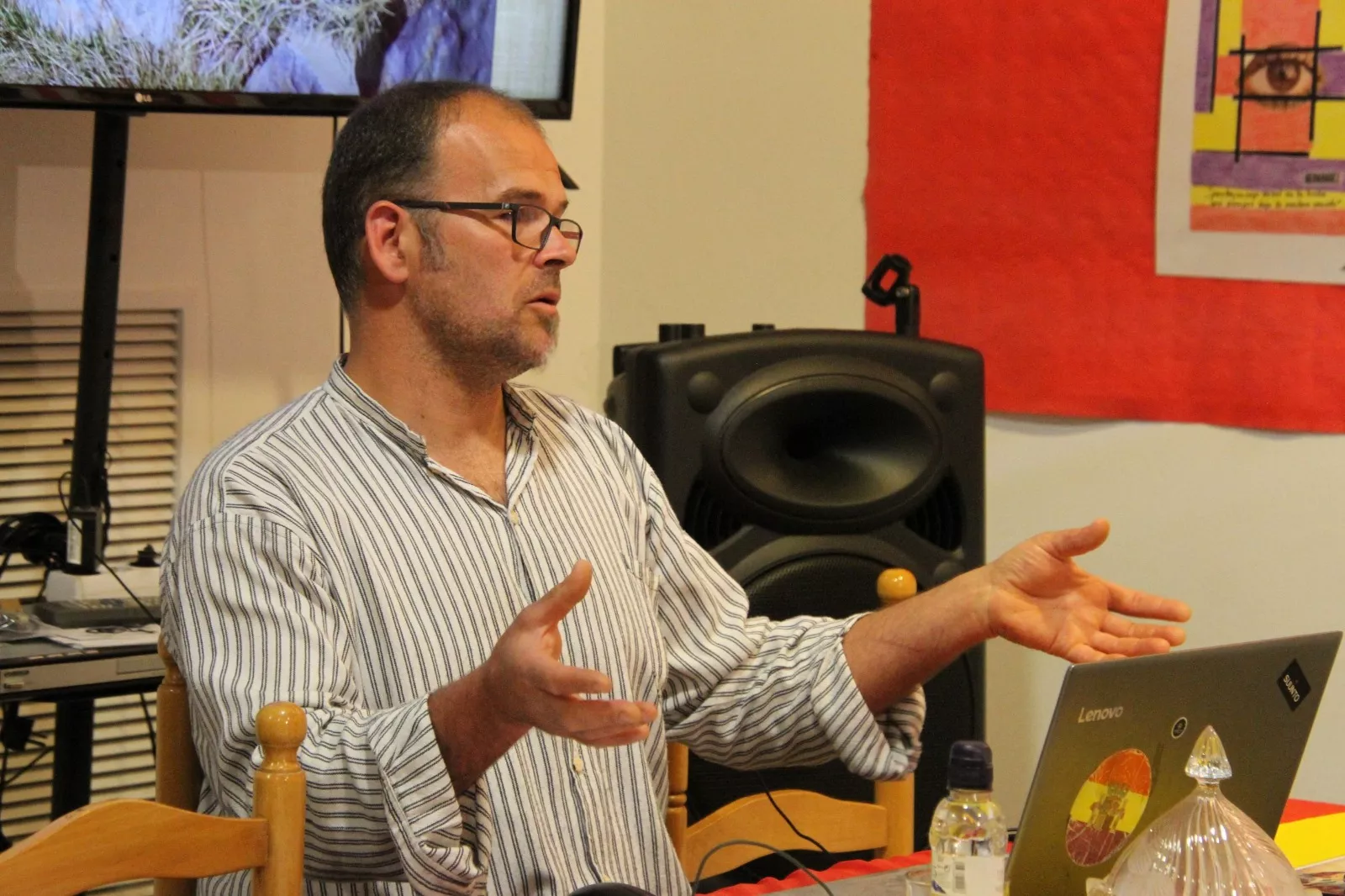  Lorenzo Moliner Otín, en las jornadas culturales de CRMAHU