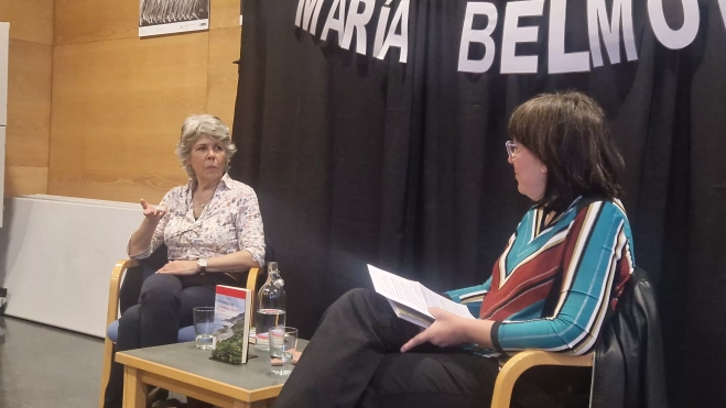 María Belmonte y Chus Fenero. Foto Myriam Martínez María Belmonte y Chus Fenero. Foto Myriam Martínez