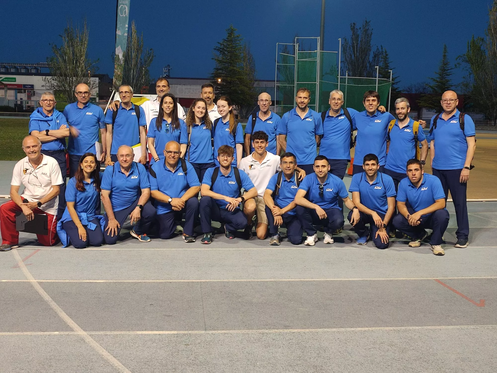 Primera jornada de Liga de Intec-Zoiti. Los jueces.