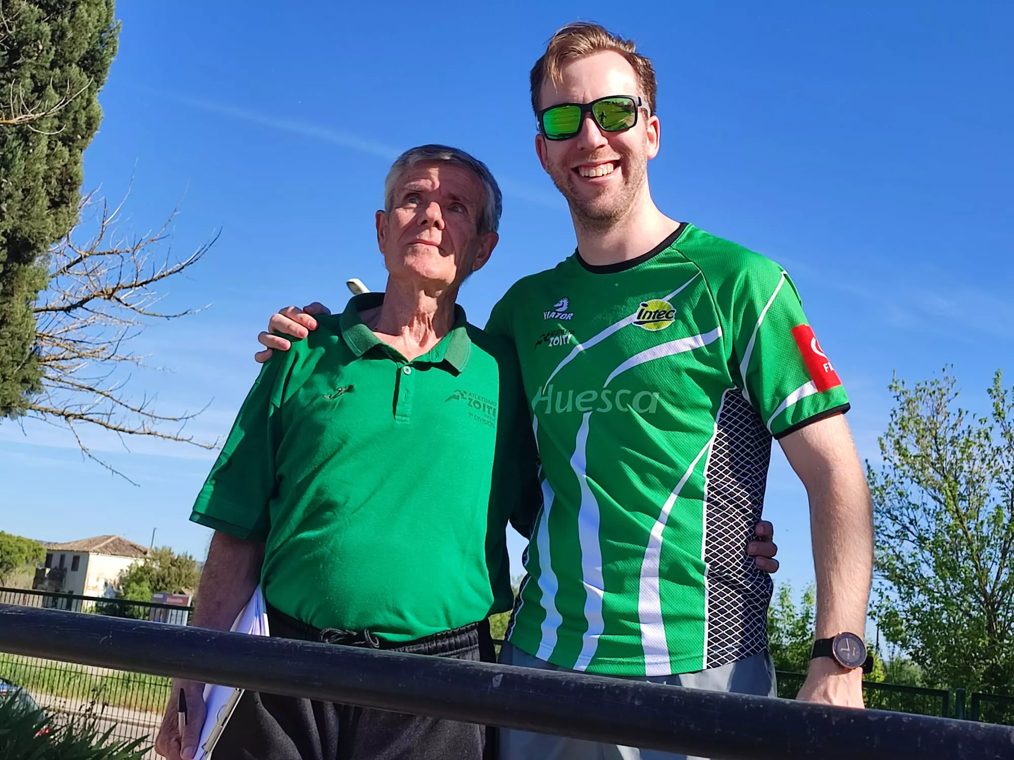 Primera jornada de Liga de Intec-Zoiti. Castán y Javi Camarón