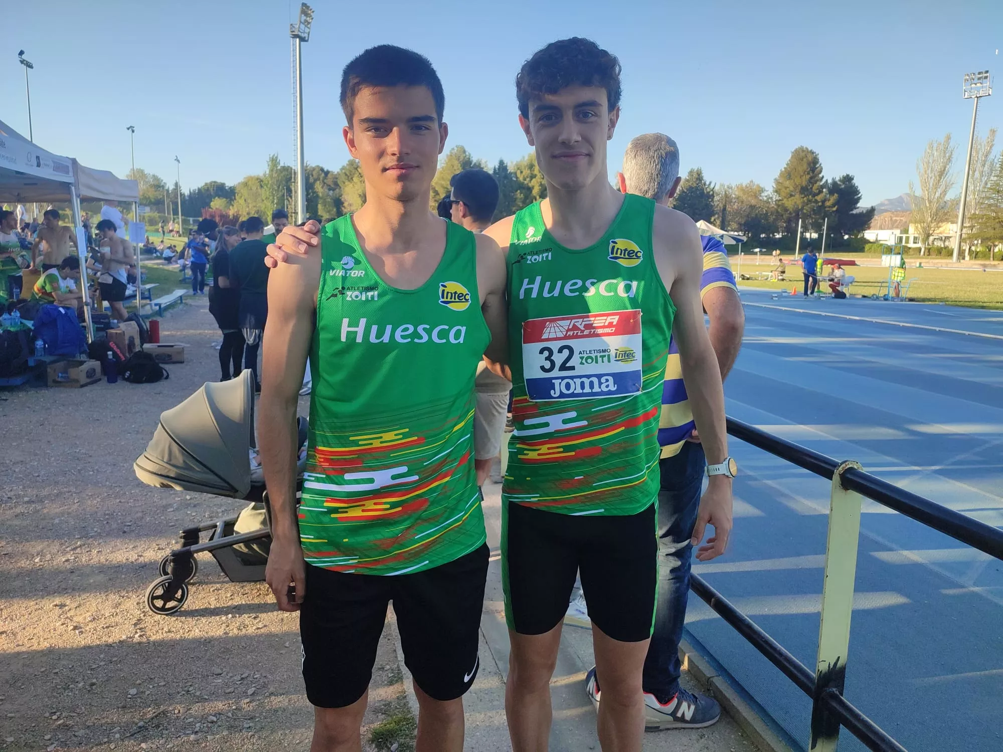 Primera jornada de Liga de Intec-Zoiti. Javi Alamañac y Nico Abizanda, de GMS