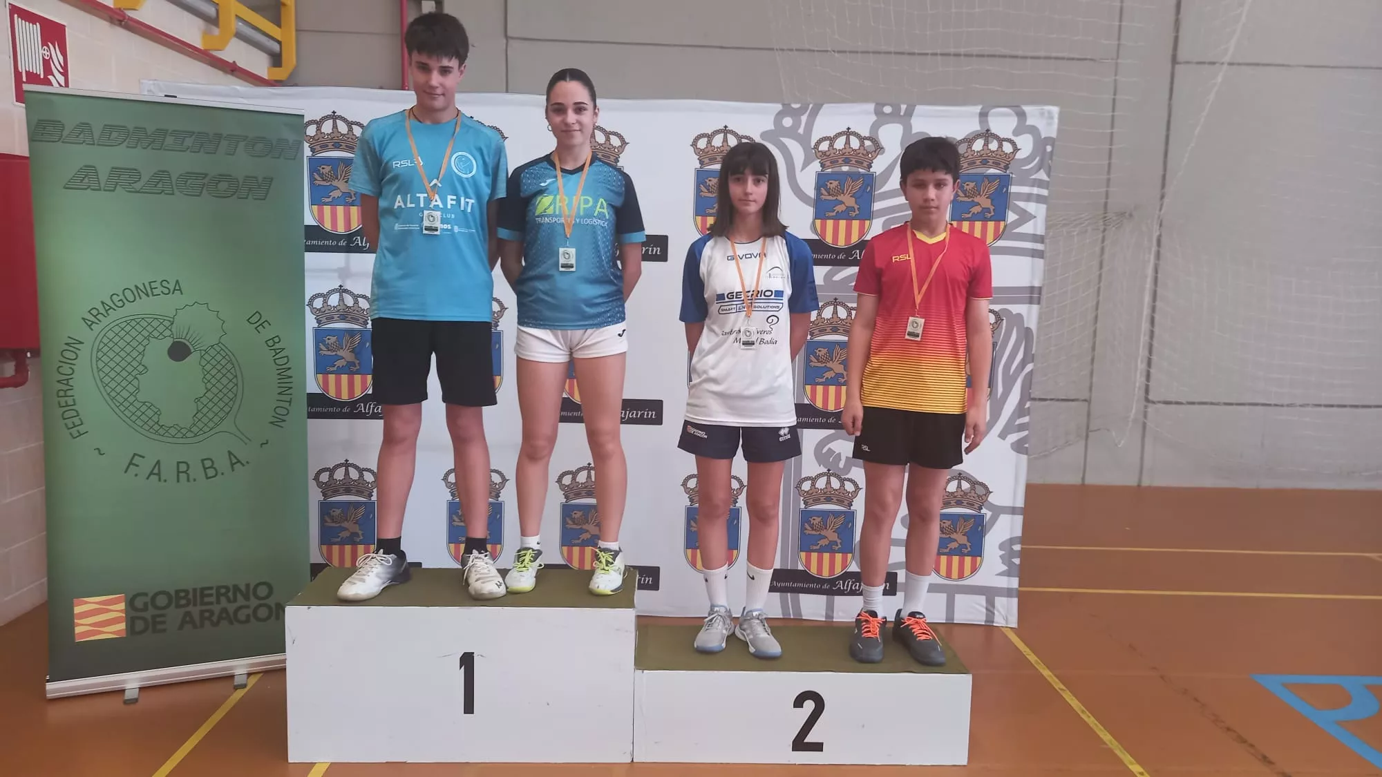 El torneo de menores de Alfajarín ha sido muy productivo.