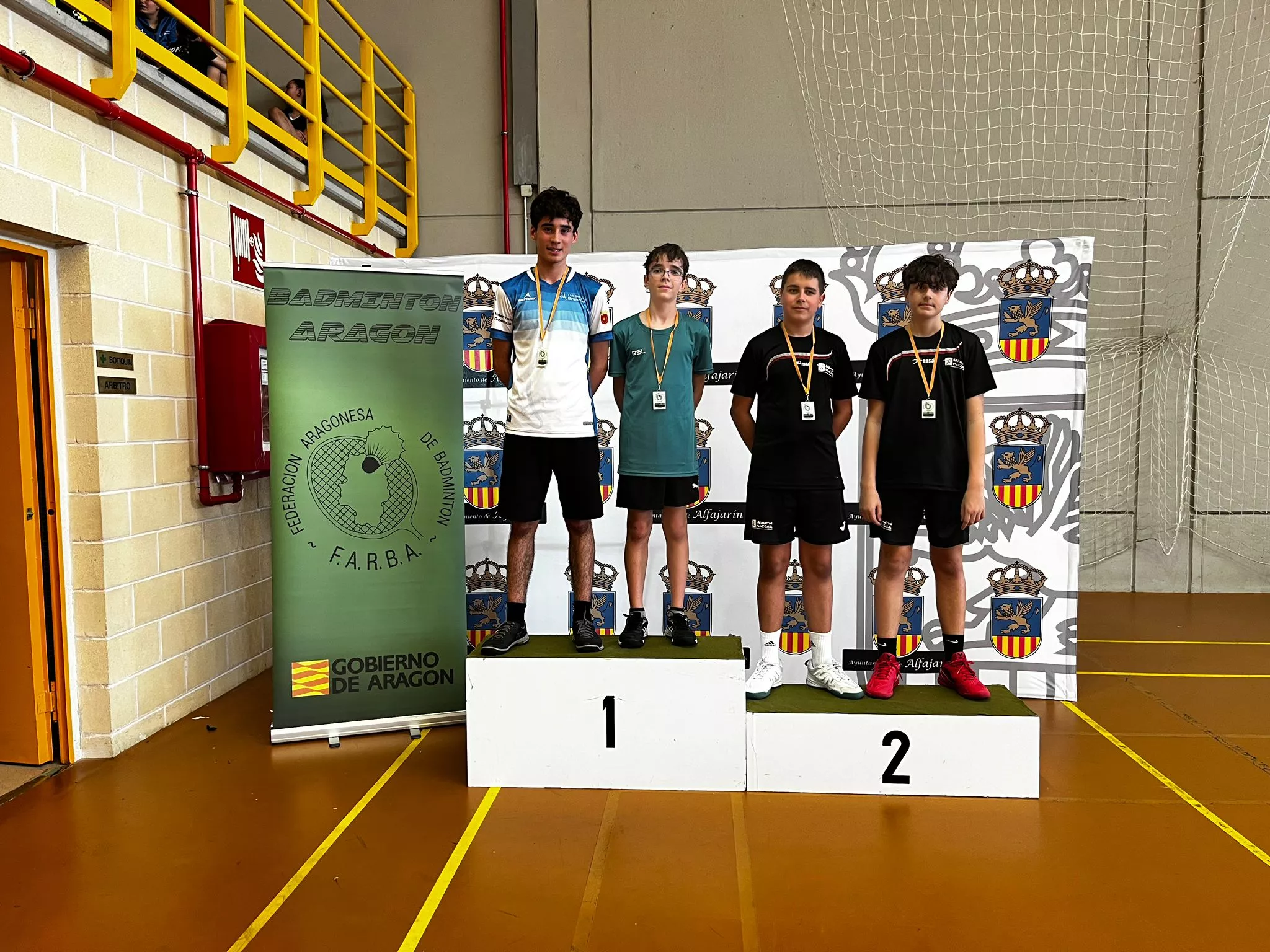 Podios del Huesca La Magia en Alfajarín