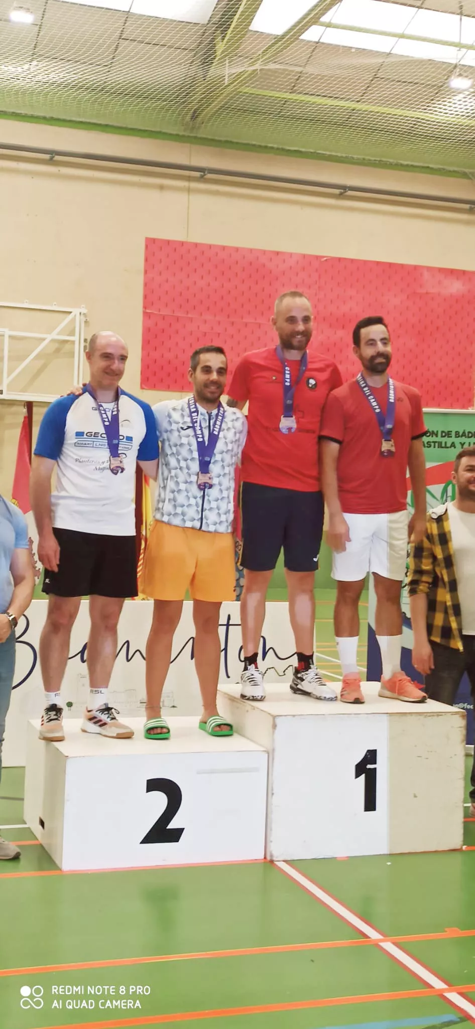 Marco López, subcampeones dobles A2
