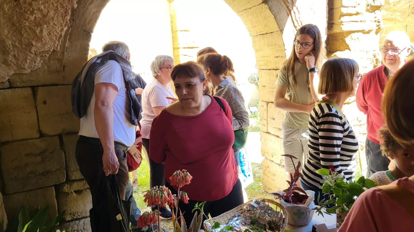 Intercambio de semillas, esquejes y plantas en La Malena