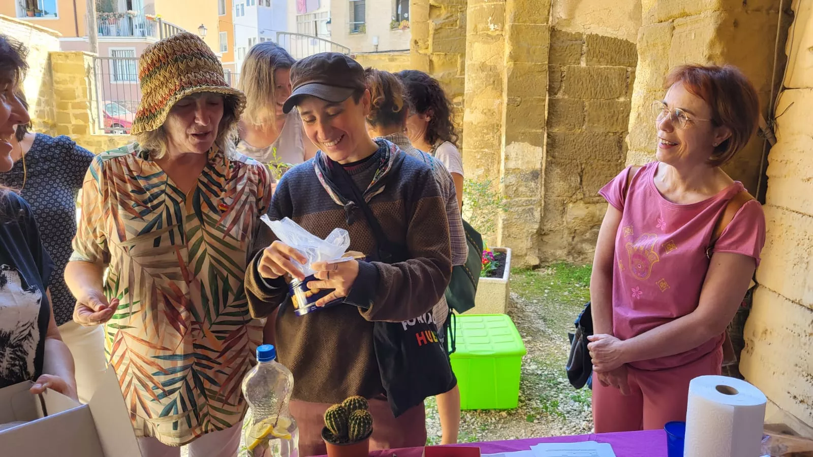 Intercambio de semillas, esquejes y plantas en La Malena