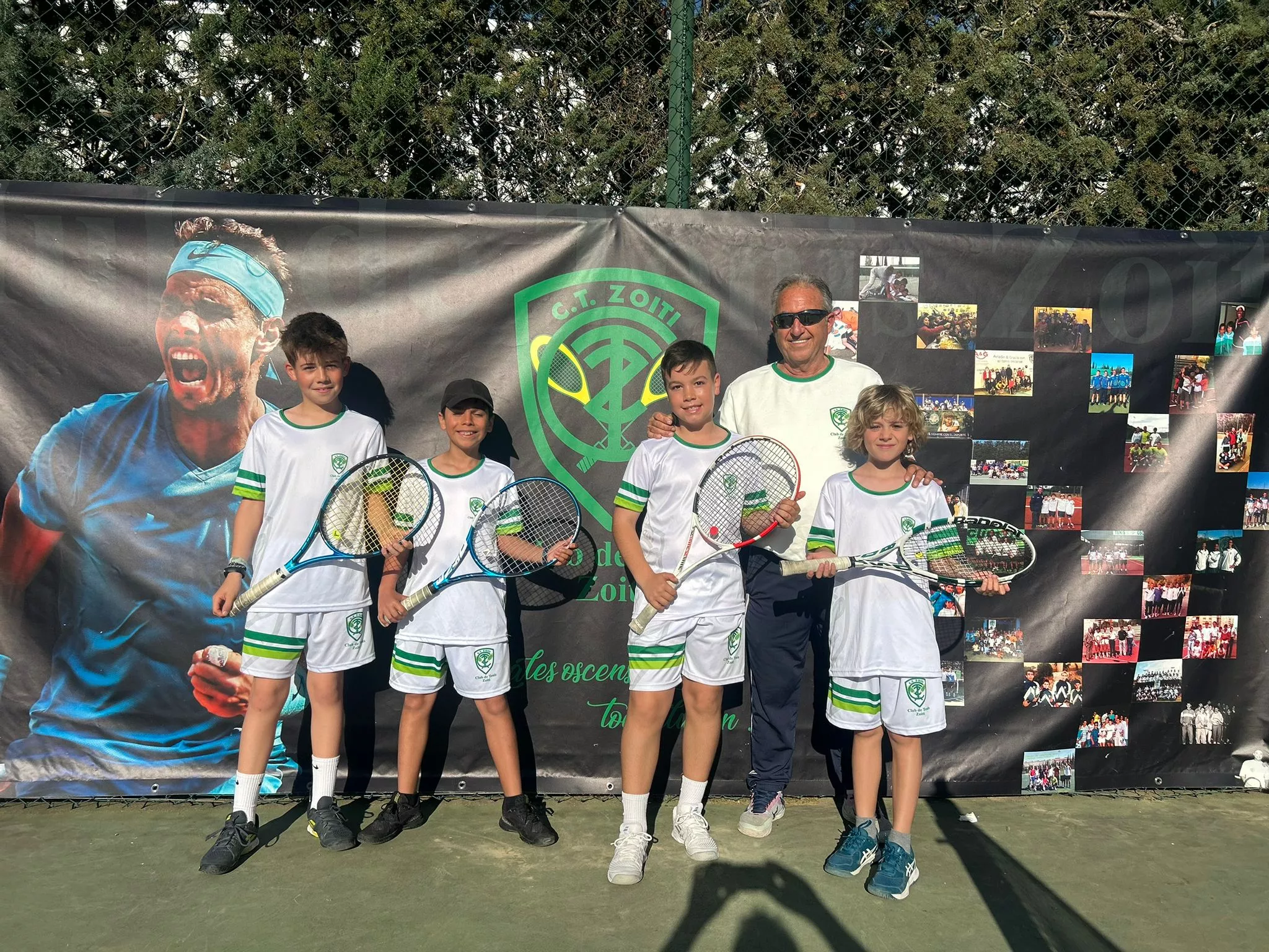 Tenis Zoiti no puede en la final con Turiaso