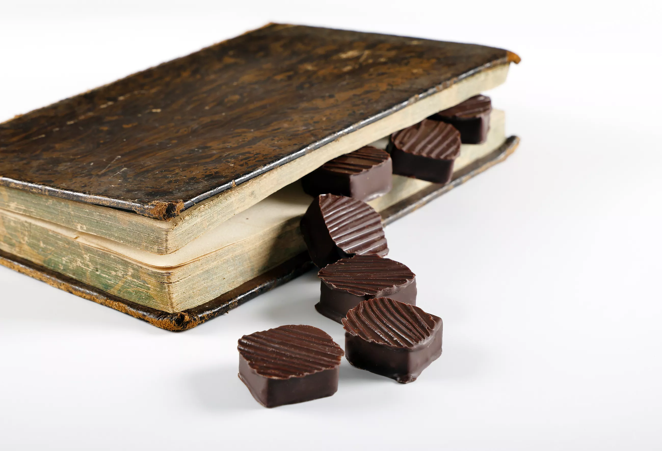 Bombones de 'Chocolate de Aragón' de Ascaso. Foto GABI ORTE