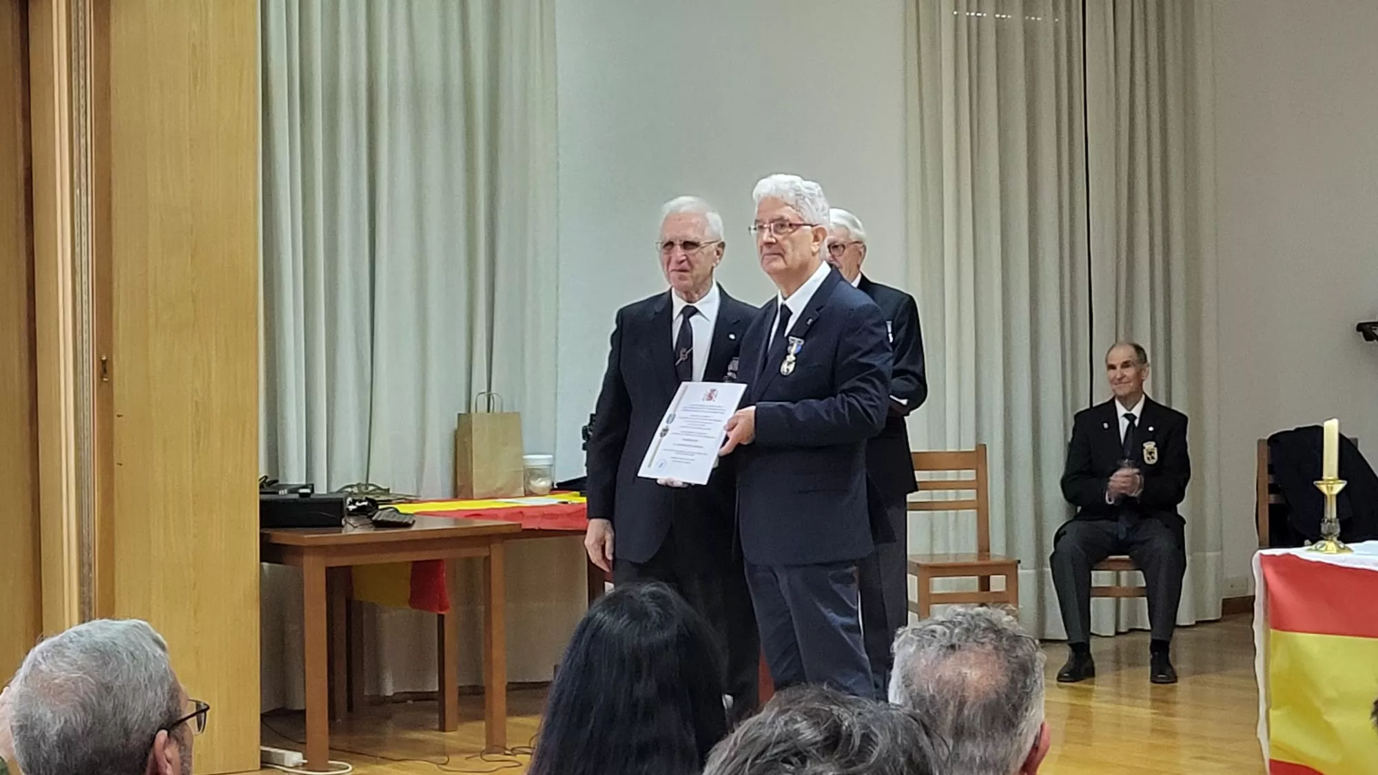Celebración de San Hermenegildo en el cuartel Sancho Ramírez