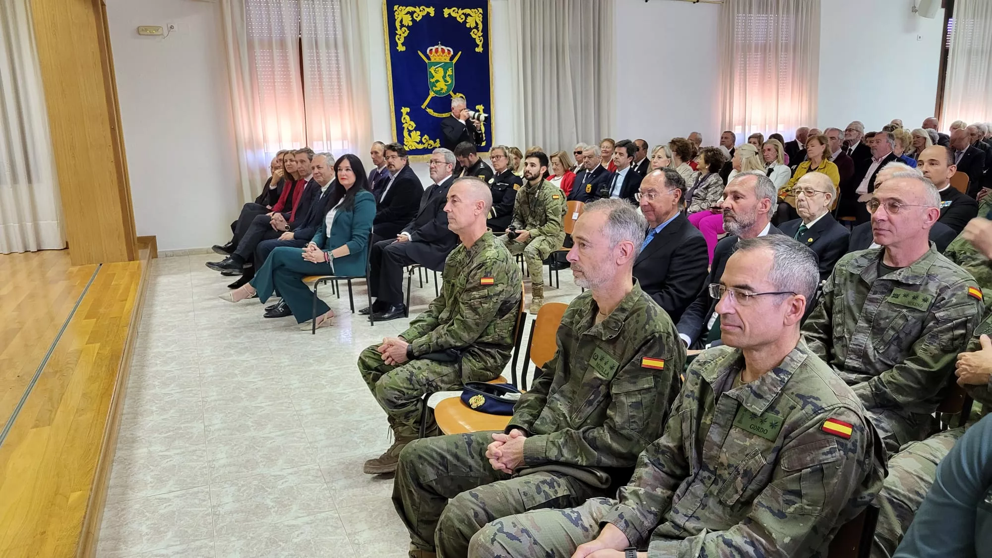 Celebración de San Hermenegildo en el cuartel Sancho Ramírez