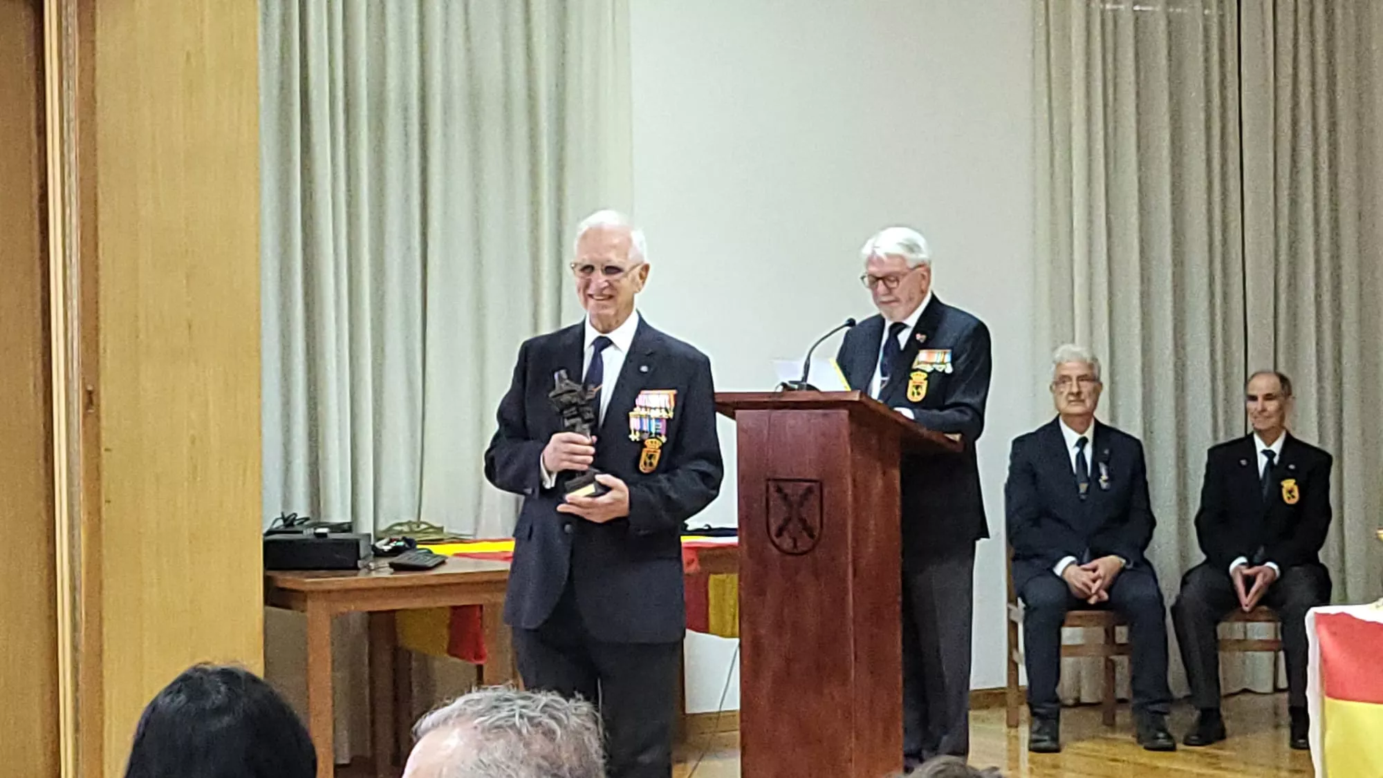 Celebración de San Hermenegildo en el cuartel Sancho Ramírez