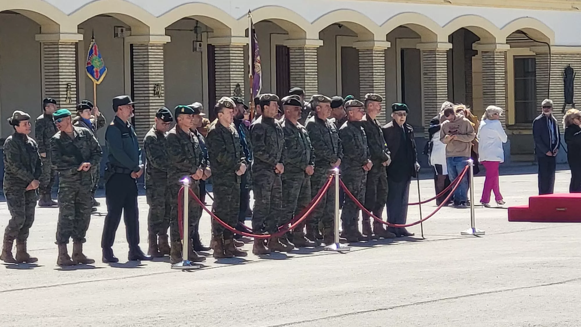 Celebración de San Hermenegildo en el cuartel Sancho Ramírez