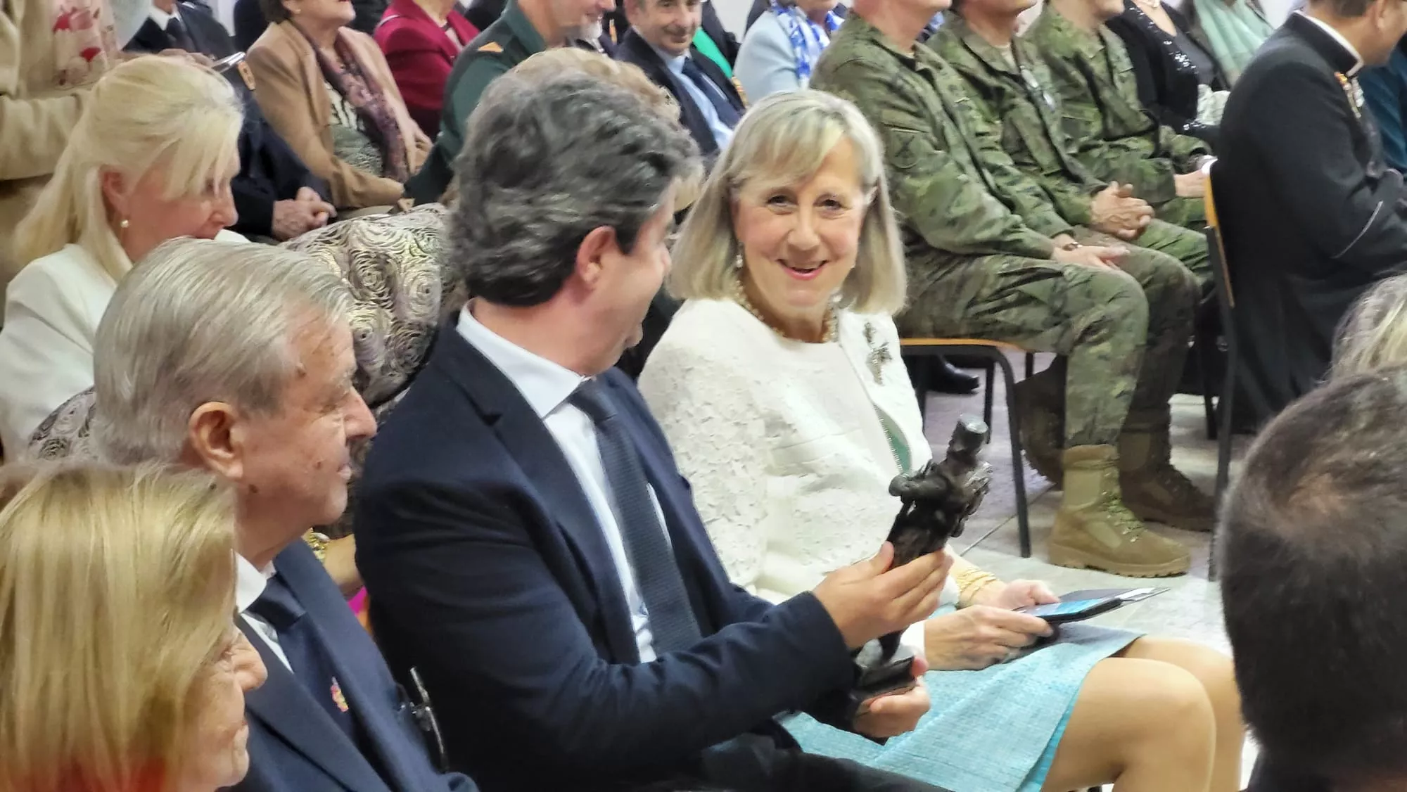 Celebración de San Hermenegildo en el cuartel Sancho Ramírez